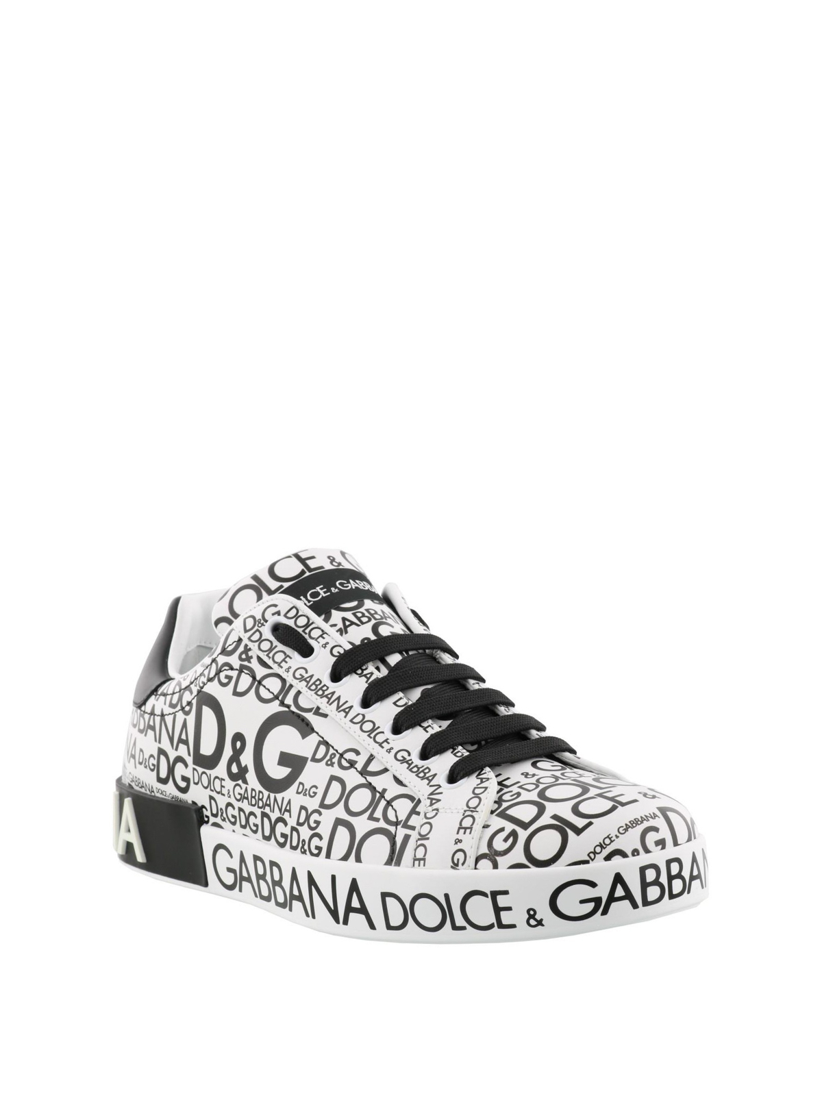 Dolce \u0026 Gabbana - All over logo leather 