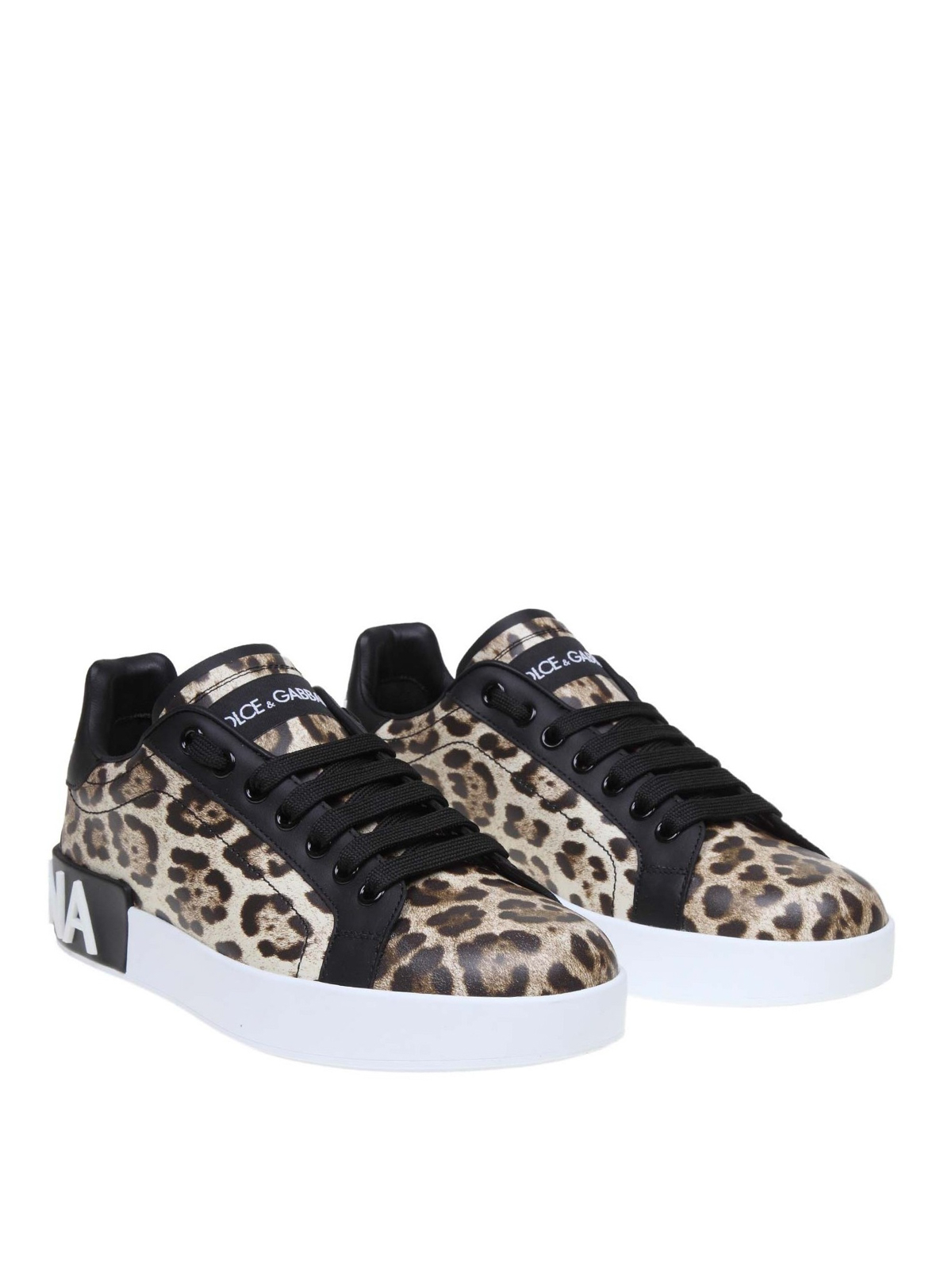 dolce and gabbana leopard shoes