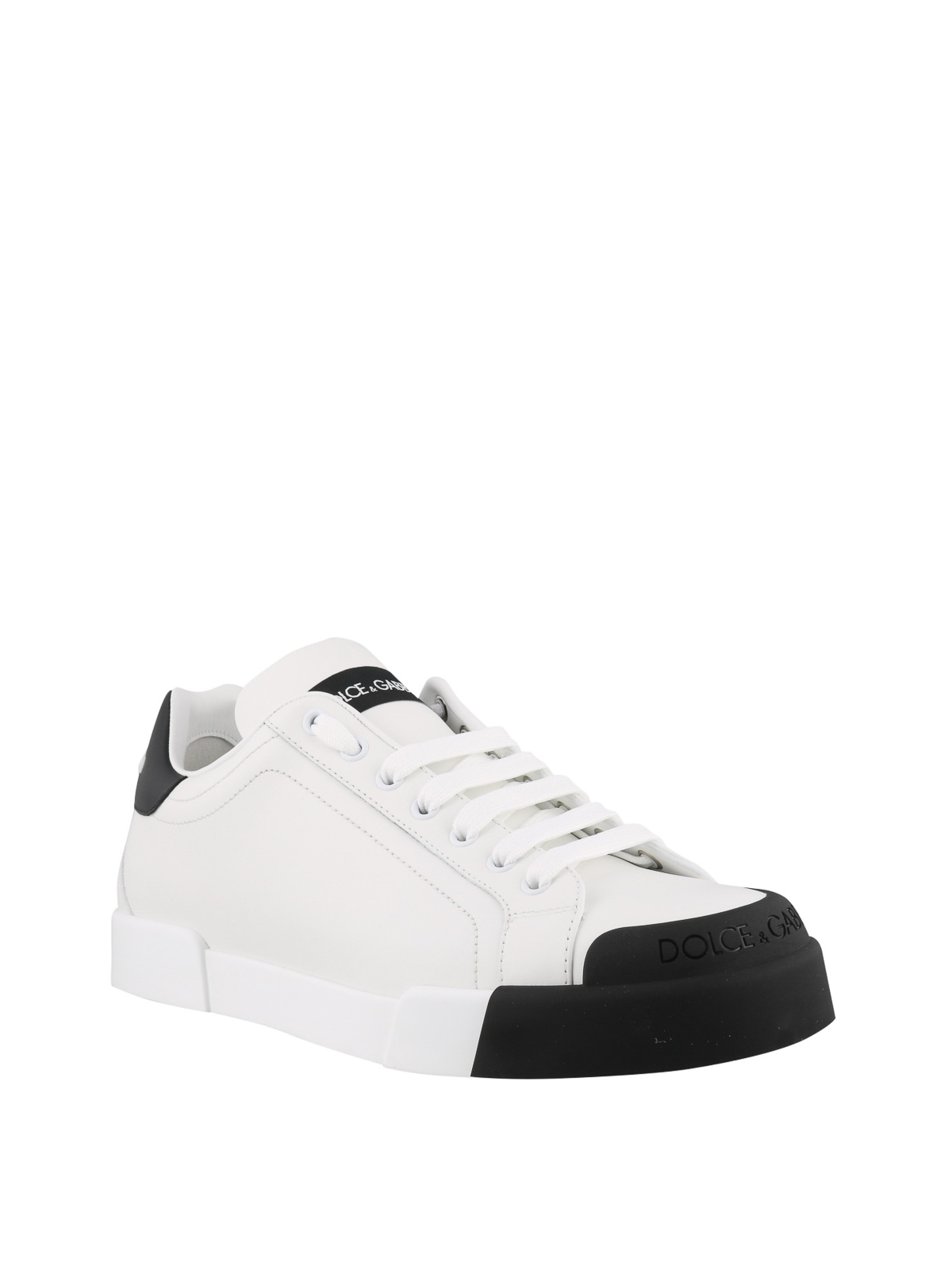 Trainers Dolce & Gabbana - Portofino black and white sneakers ...