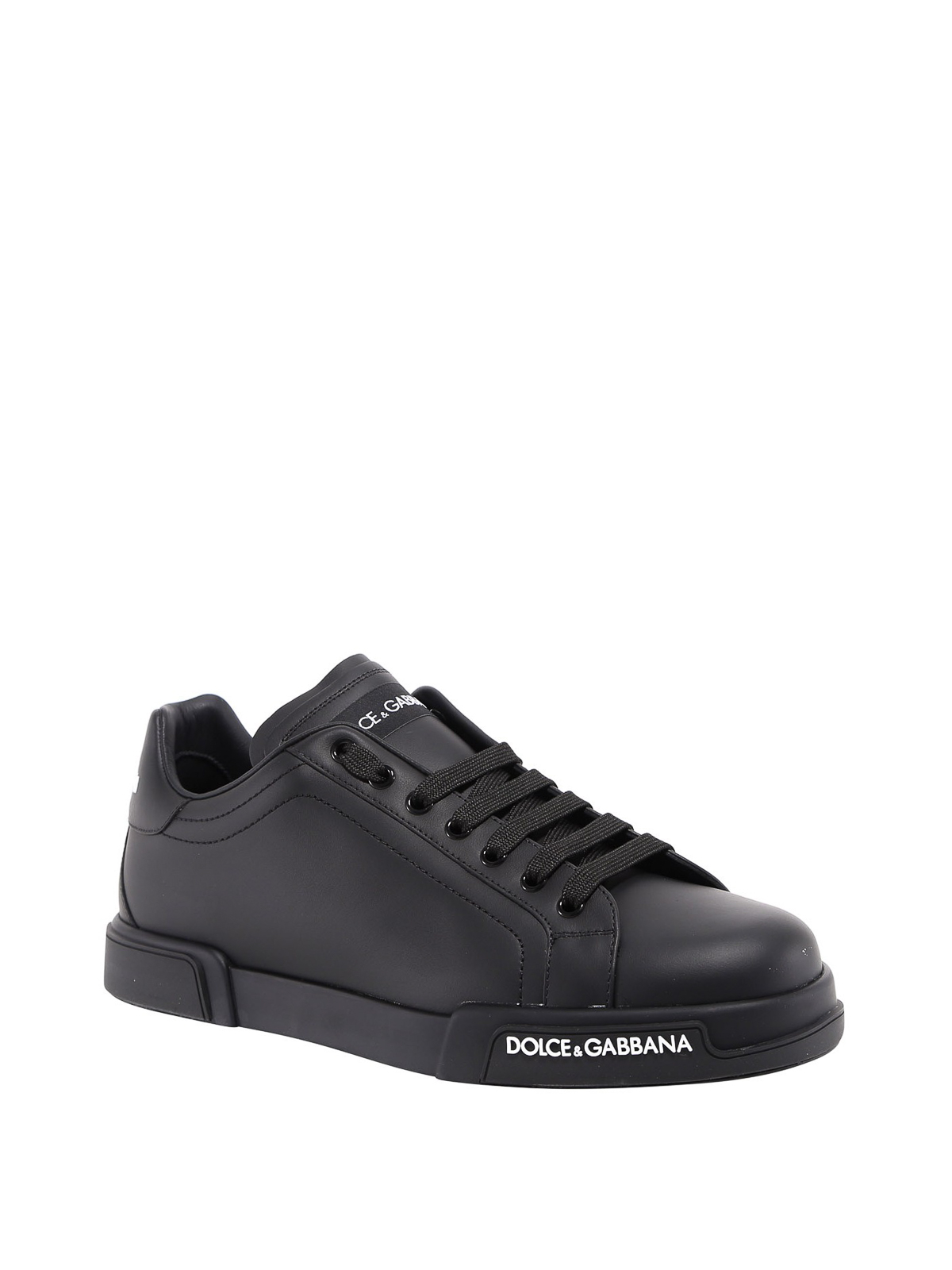 Trainers Dolce & Gabbana - Portofino black sneakers - CS1774AA3358B956