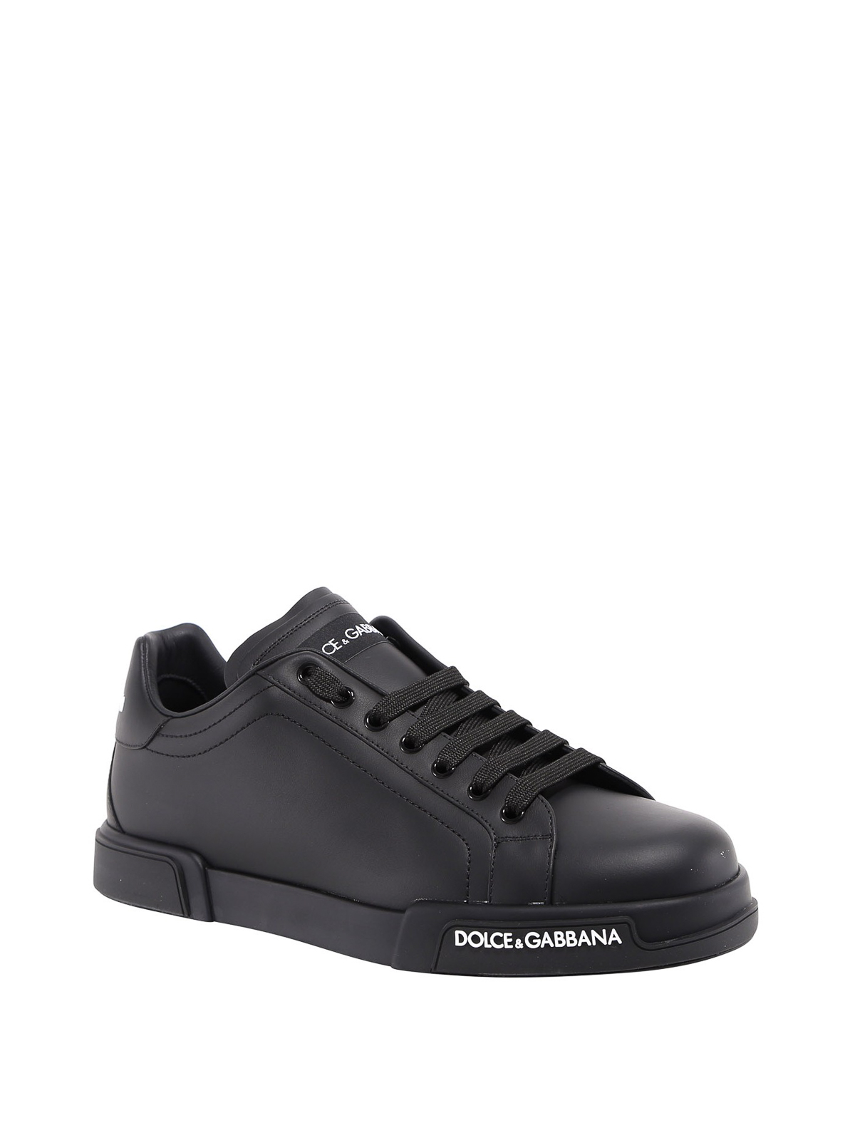 dolce and gabbana black sneakers