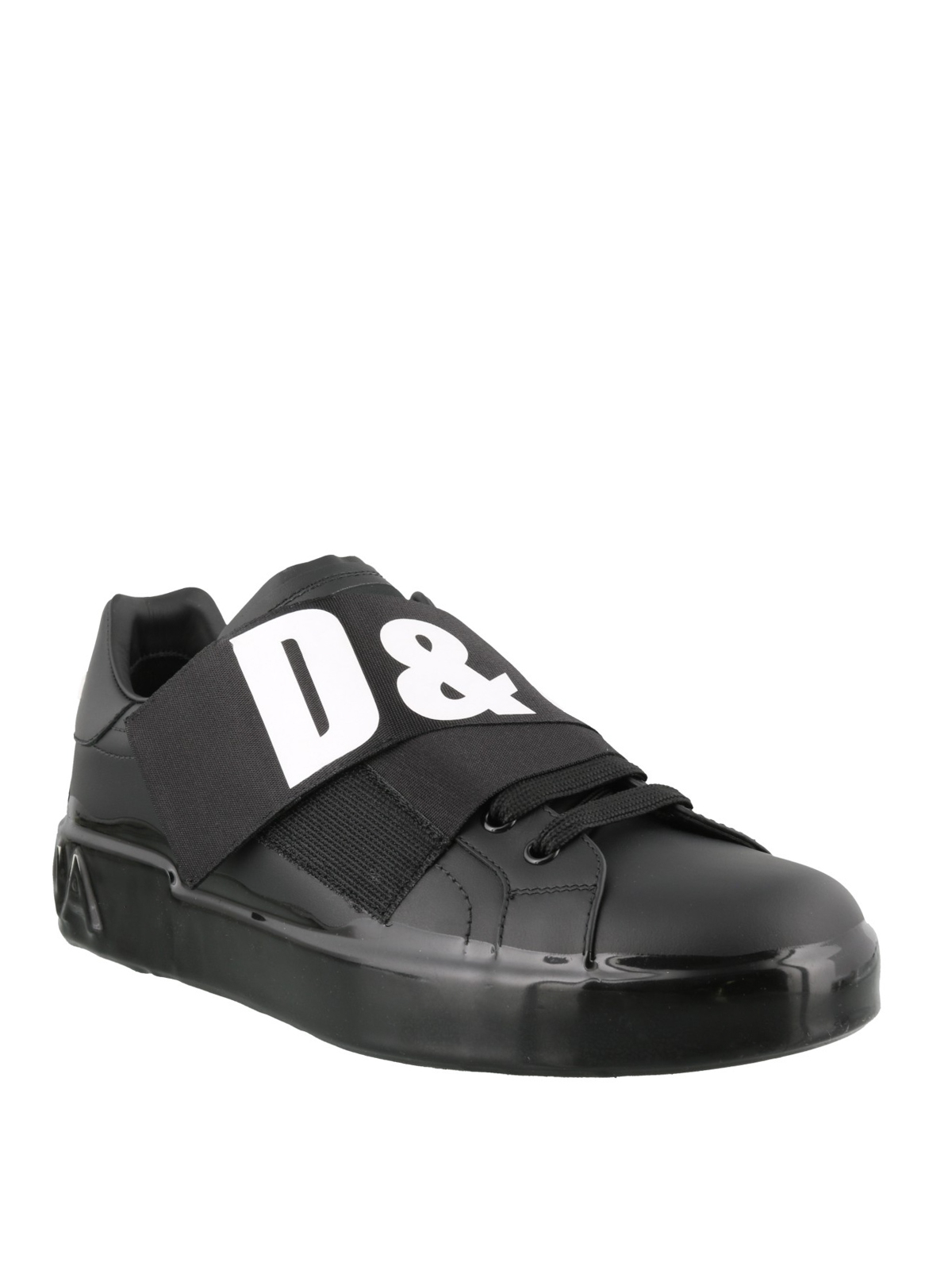 Trainers Dolce & Gabbana - Portofino Melt black sneakers - CS1665AK46889690