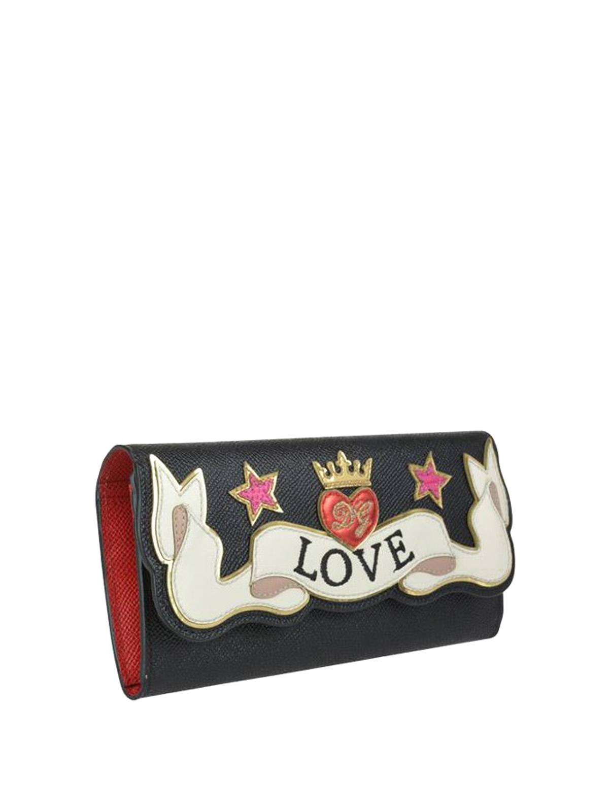 dolce and gabbana continental wallet