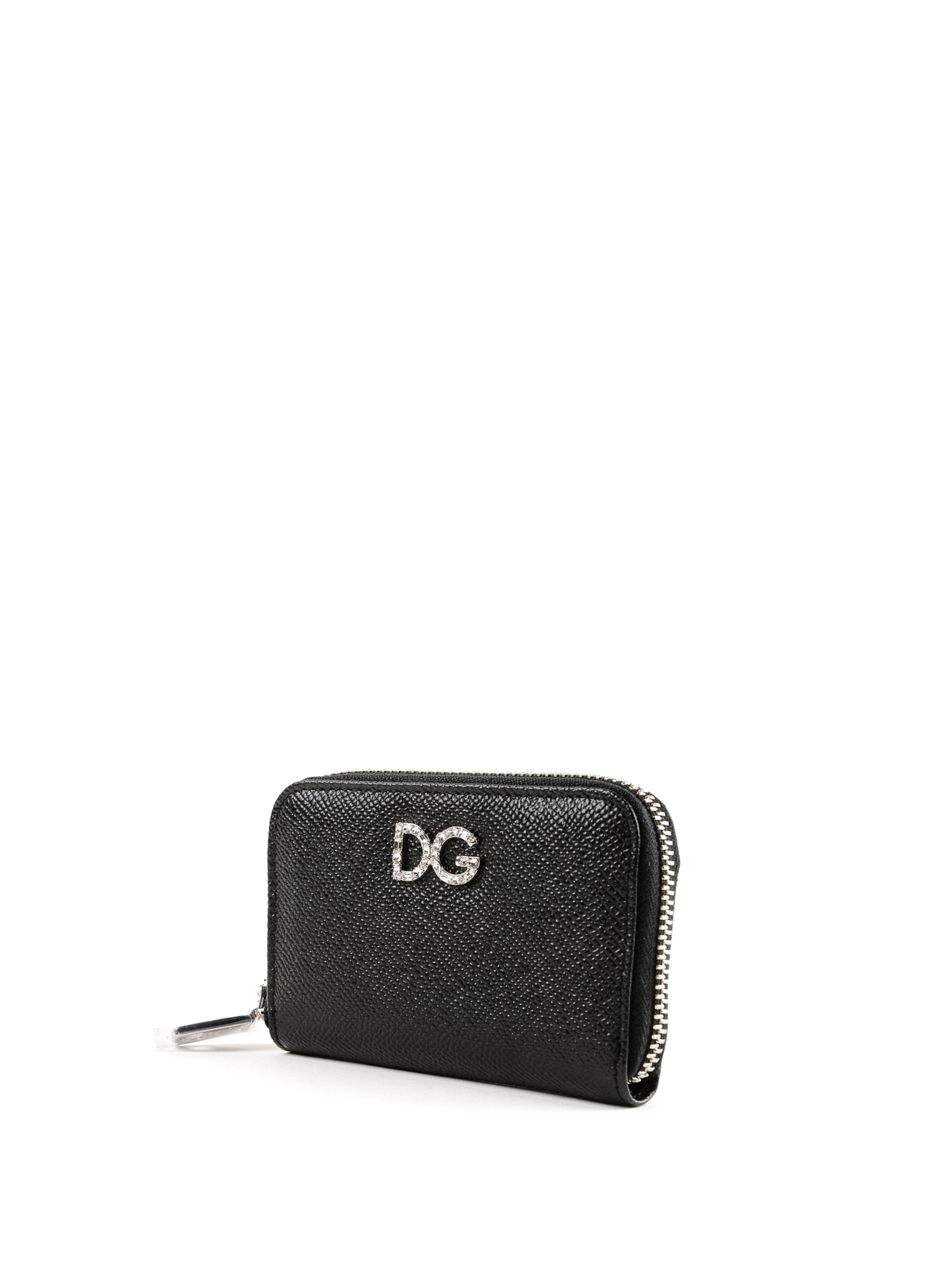 Gabbana - Zip around black small wallet 