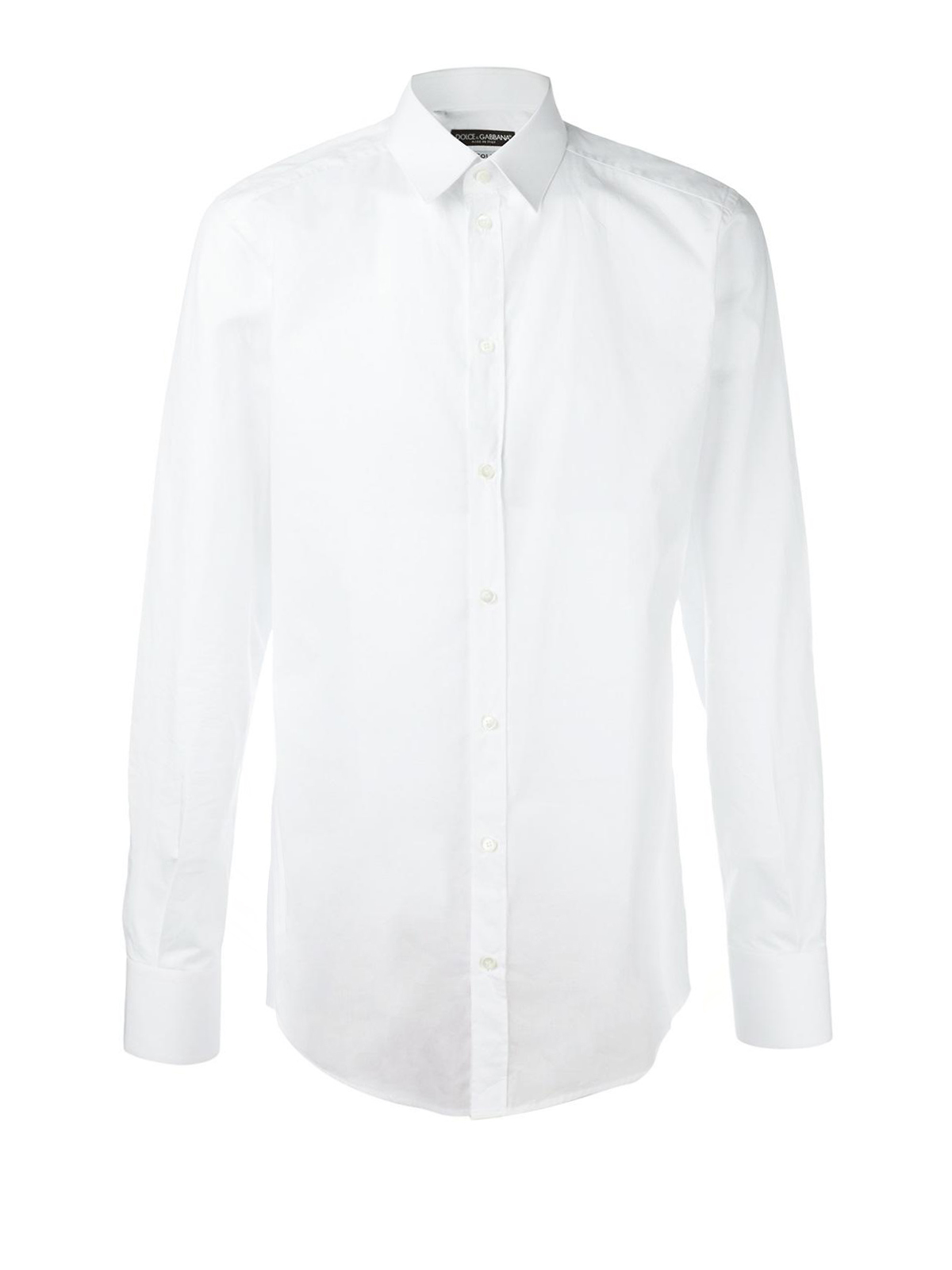 Camisas Dolce & Gabbana Camisa Blanca Hombre - G5DY4TFU5GKW0800