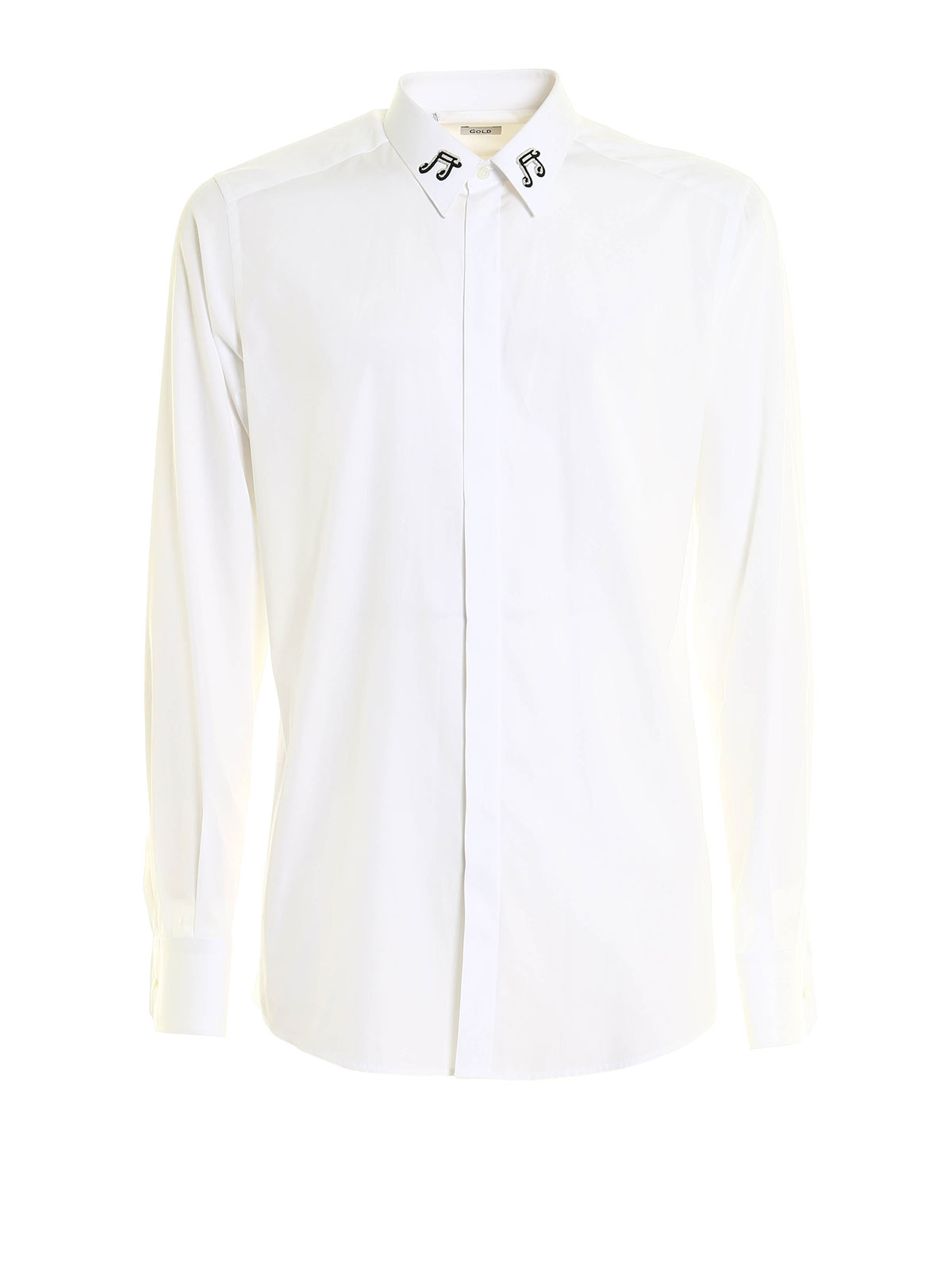 Shirts Dolce & Gabbana - Music inspired cotton shirt 