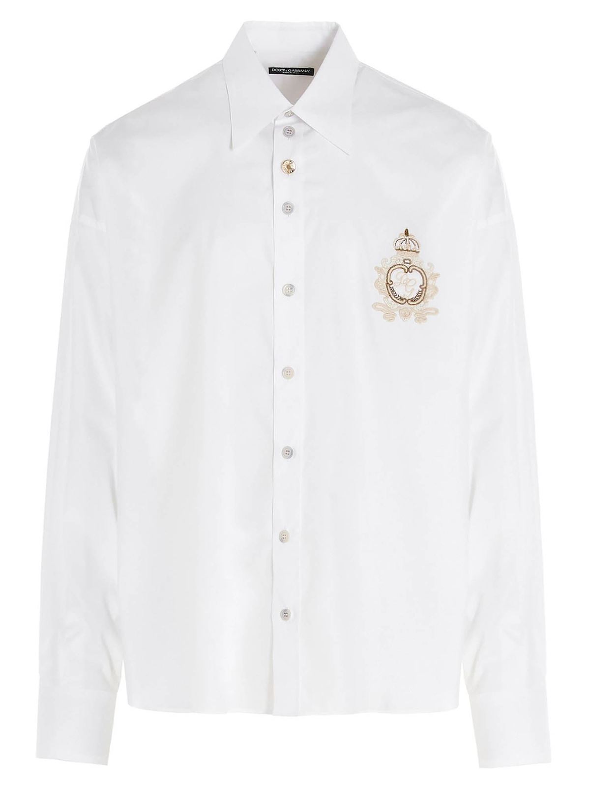 dolce gabbana shirt white