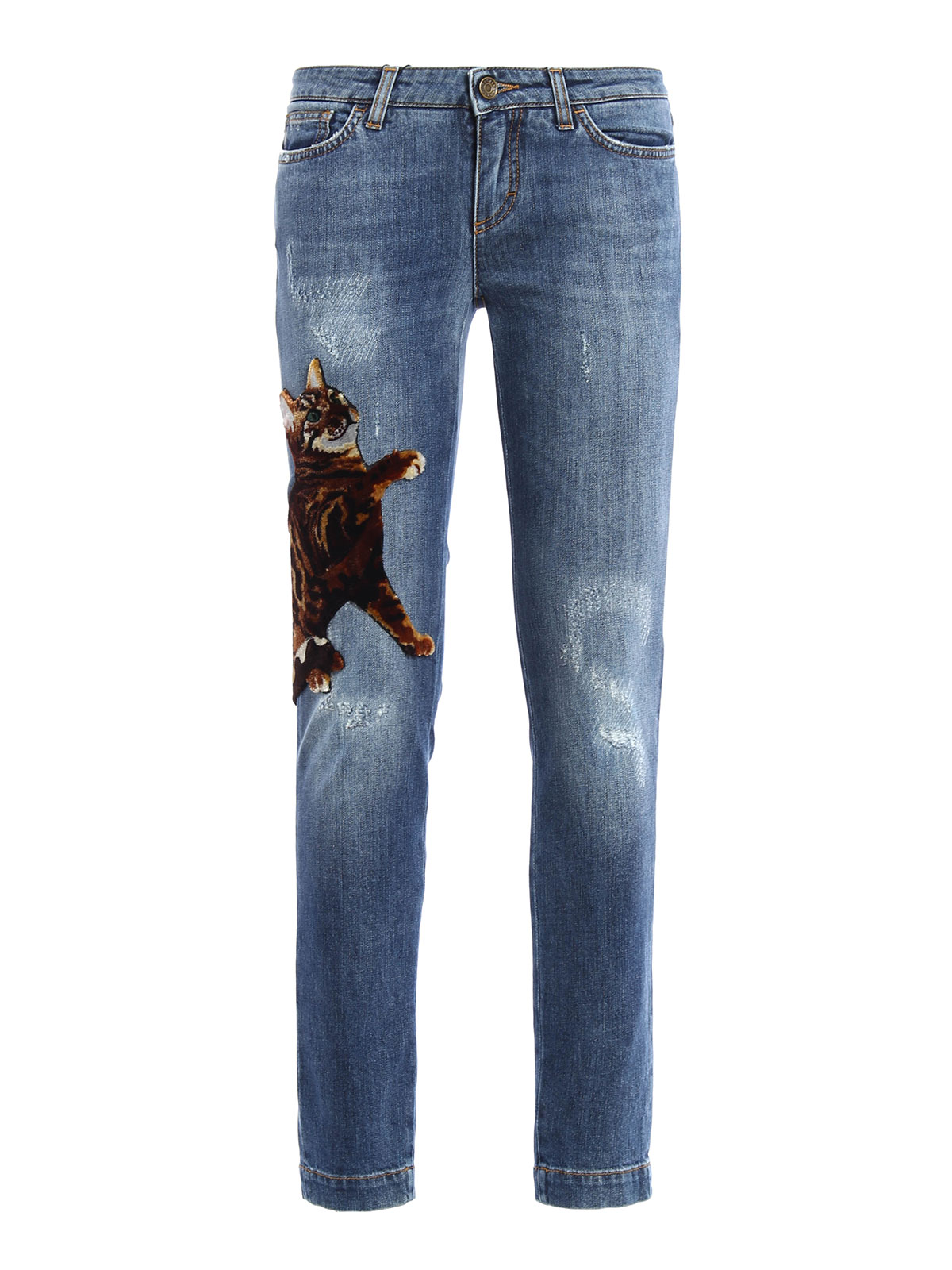 moed wandelen sneeuw Skinny jeans Dolce & Gabbana - Pretty slim jeans - FTAH7ZG8T35S9001