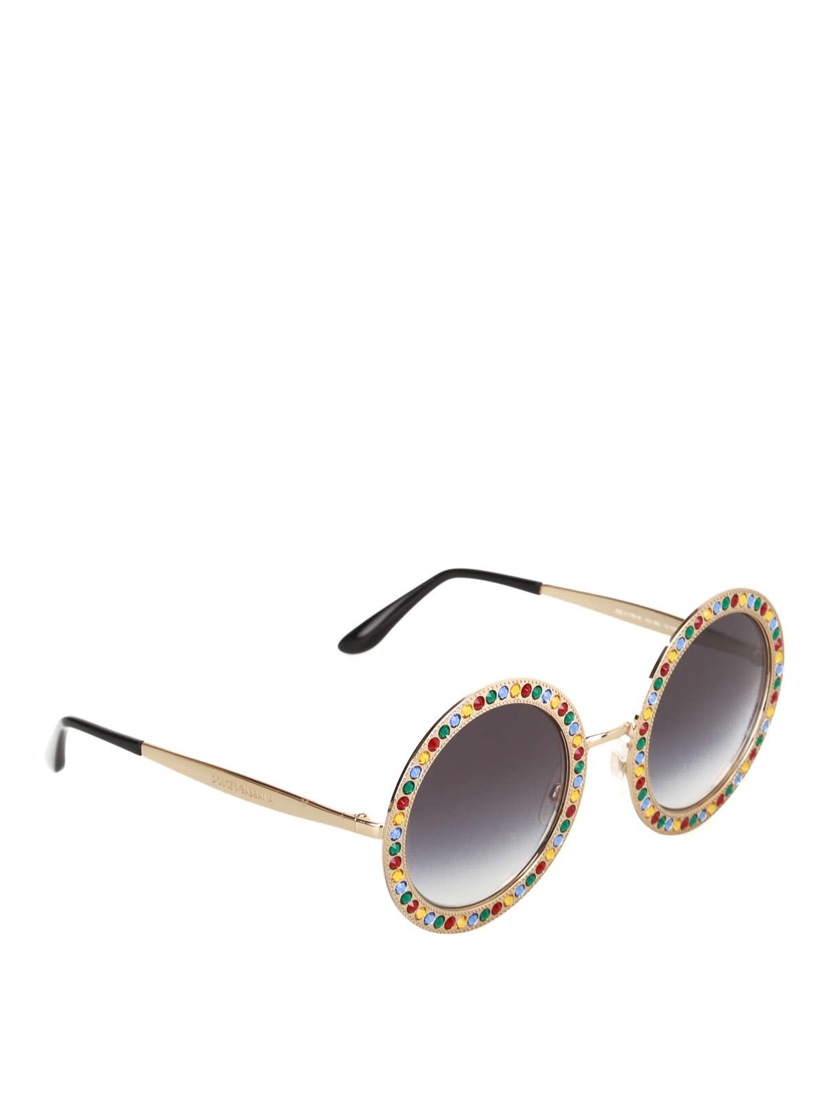 Sunglasses Dolce & Gabbana - Rhinestone embellished sunglasses - DG2170B028G