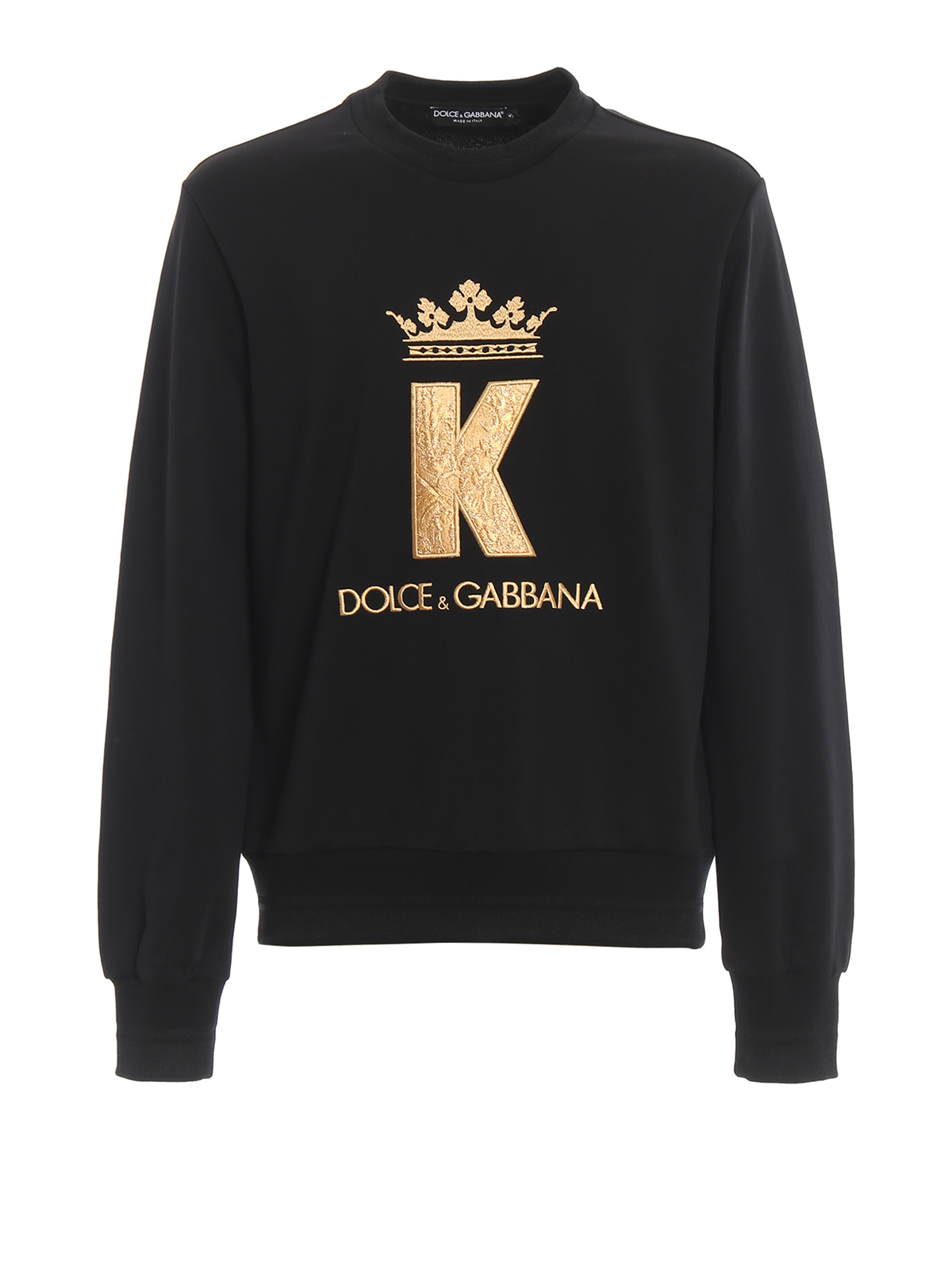 Dolce \u0026 Gabbana - King patch crewneck 