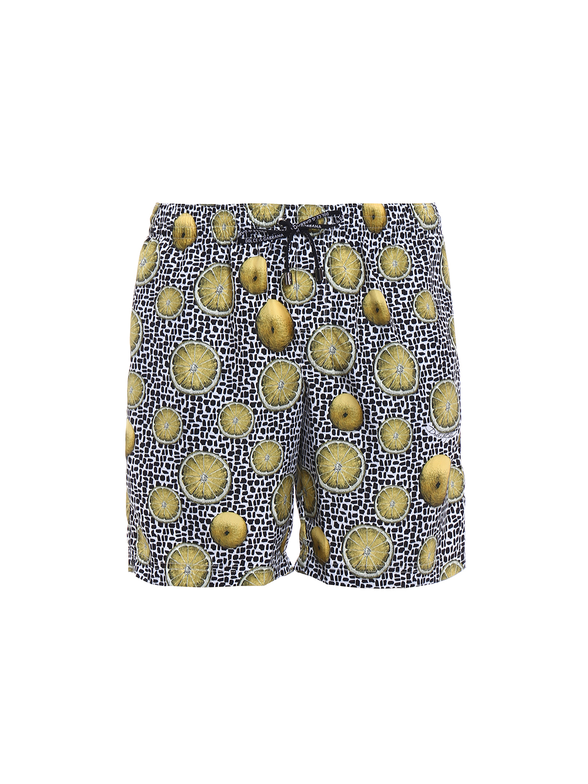 lemon swim trunks