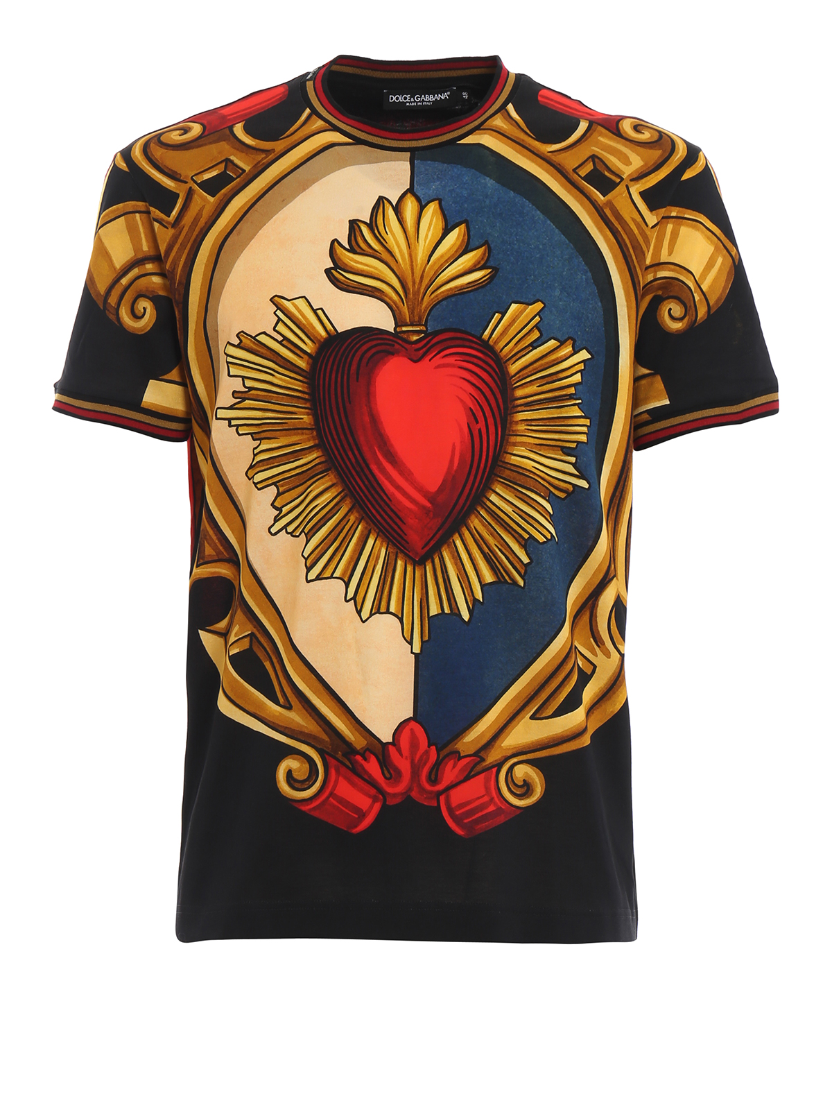 Dolce \u0026 Gabbana - Baroque heart print T 