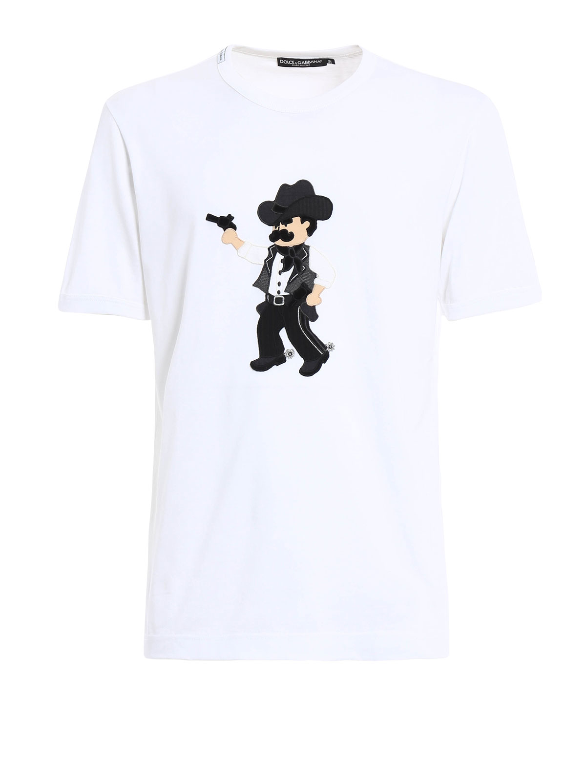 Dolce \u0026 Gabbana - Cowboy patch t-shirt 