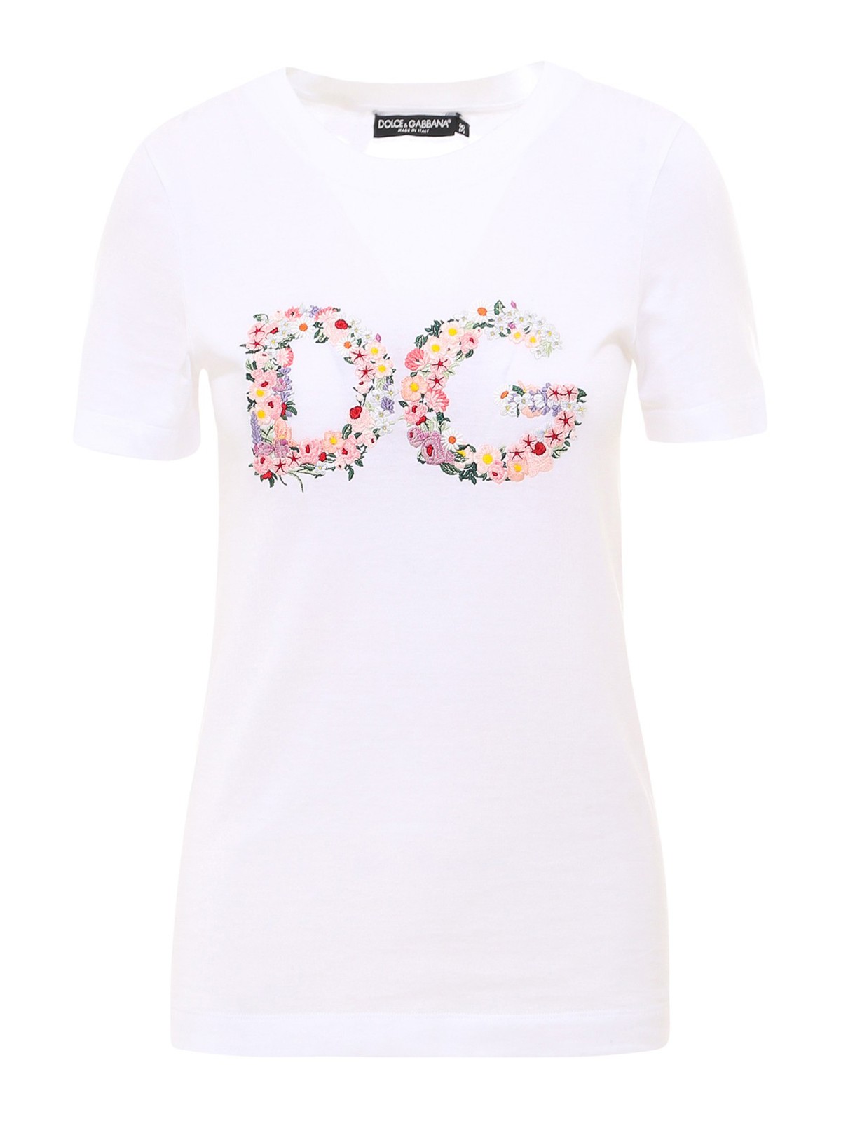 T-shirts Dolce & Gabbana - DG floral cotton T-shirt - F8M68ZG7XMEW0800