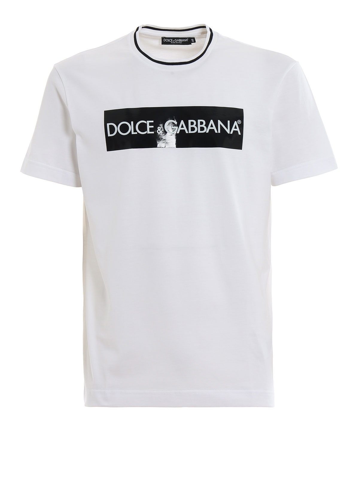 T-shirts Dolce & Gabbana - Logo print T-shirt - G8KD0TFU7EQW0800