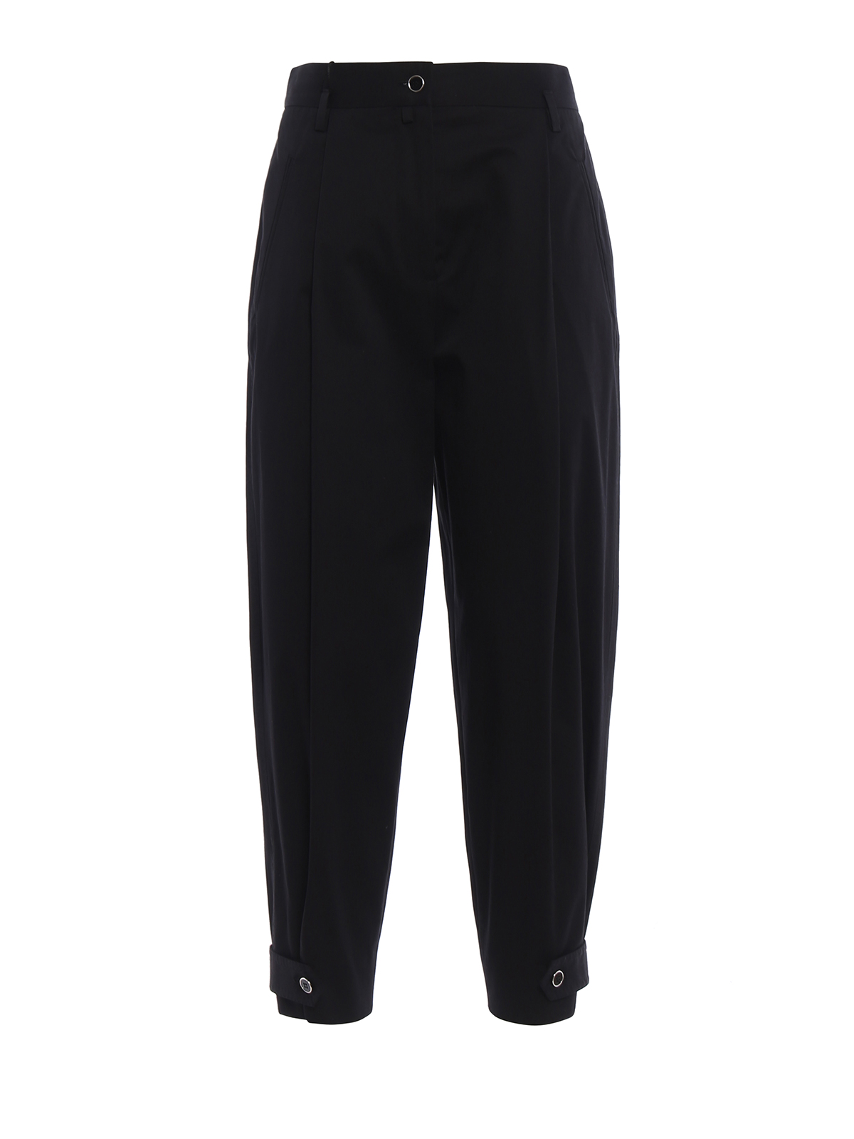 tailored capri trousers