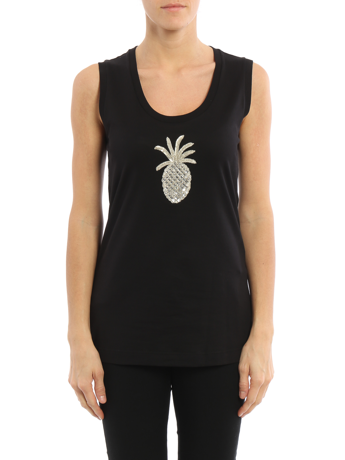 Embellished tank top by Dolce & Gabbana - Tops & Tank tops | iKRIX