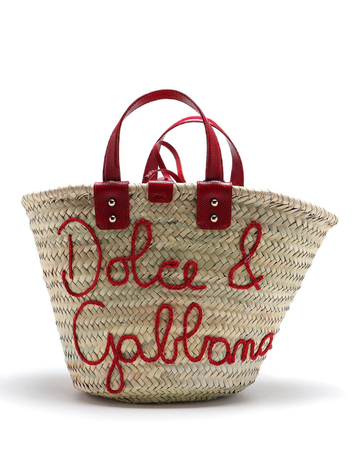 Totes bags Dolce & Gabbana - Kendra straw tote bag - BB5888AJ96589902