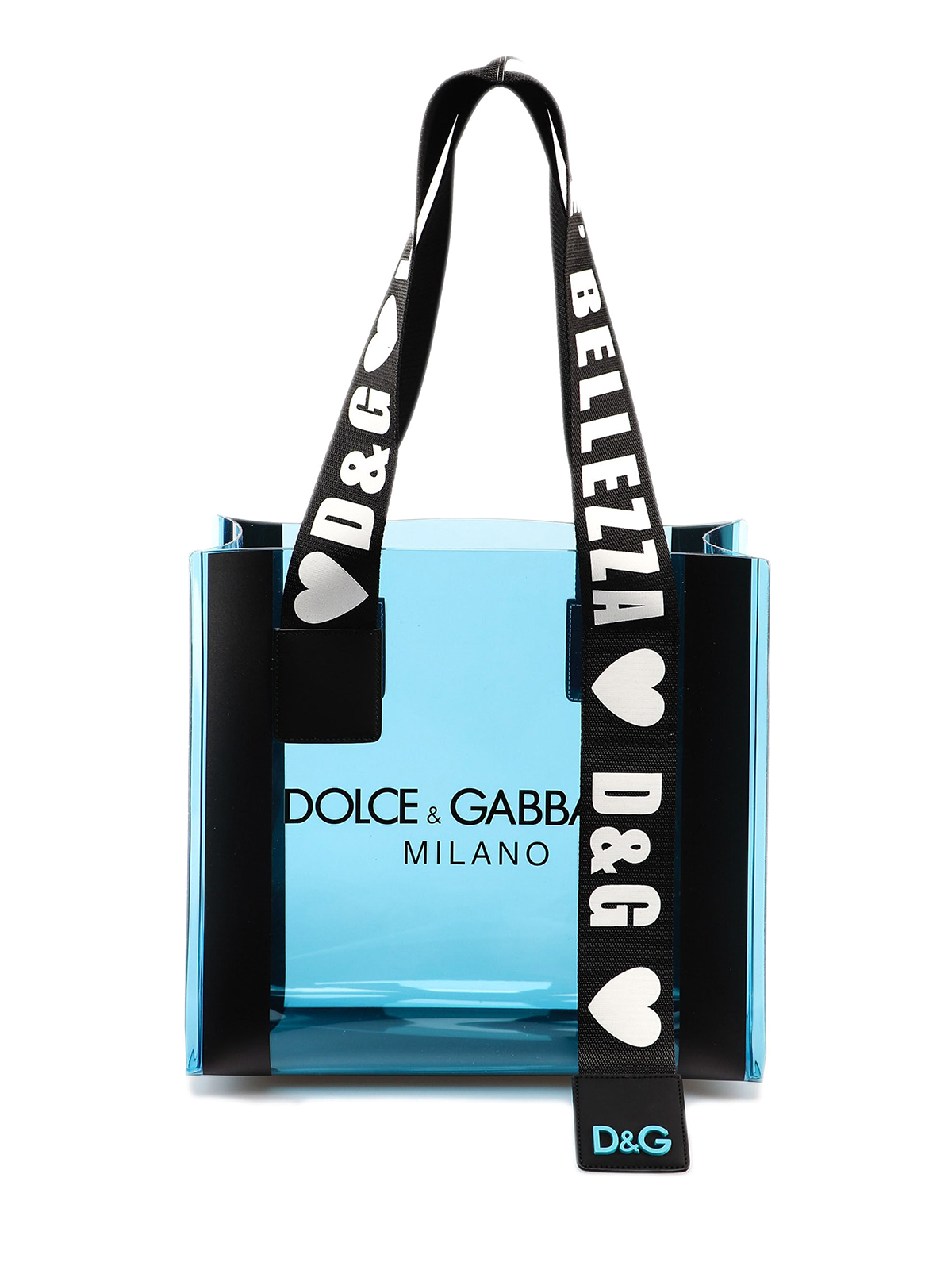 Totes bags Dolce  Gabbana - Logo print transparent pvc tote -  BB6696AK432HCY63