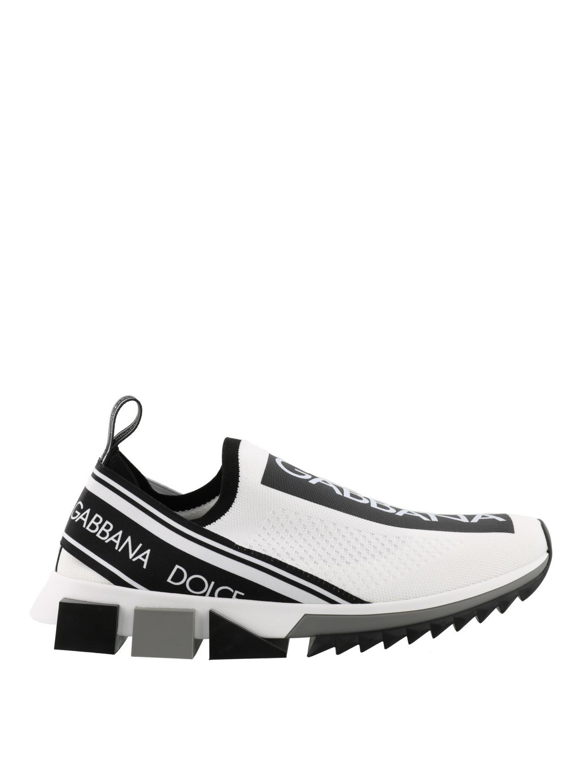 Trainers Dolce & Gabbana - Stretch mesh Sorrento slip-on sneakers ...