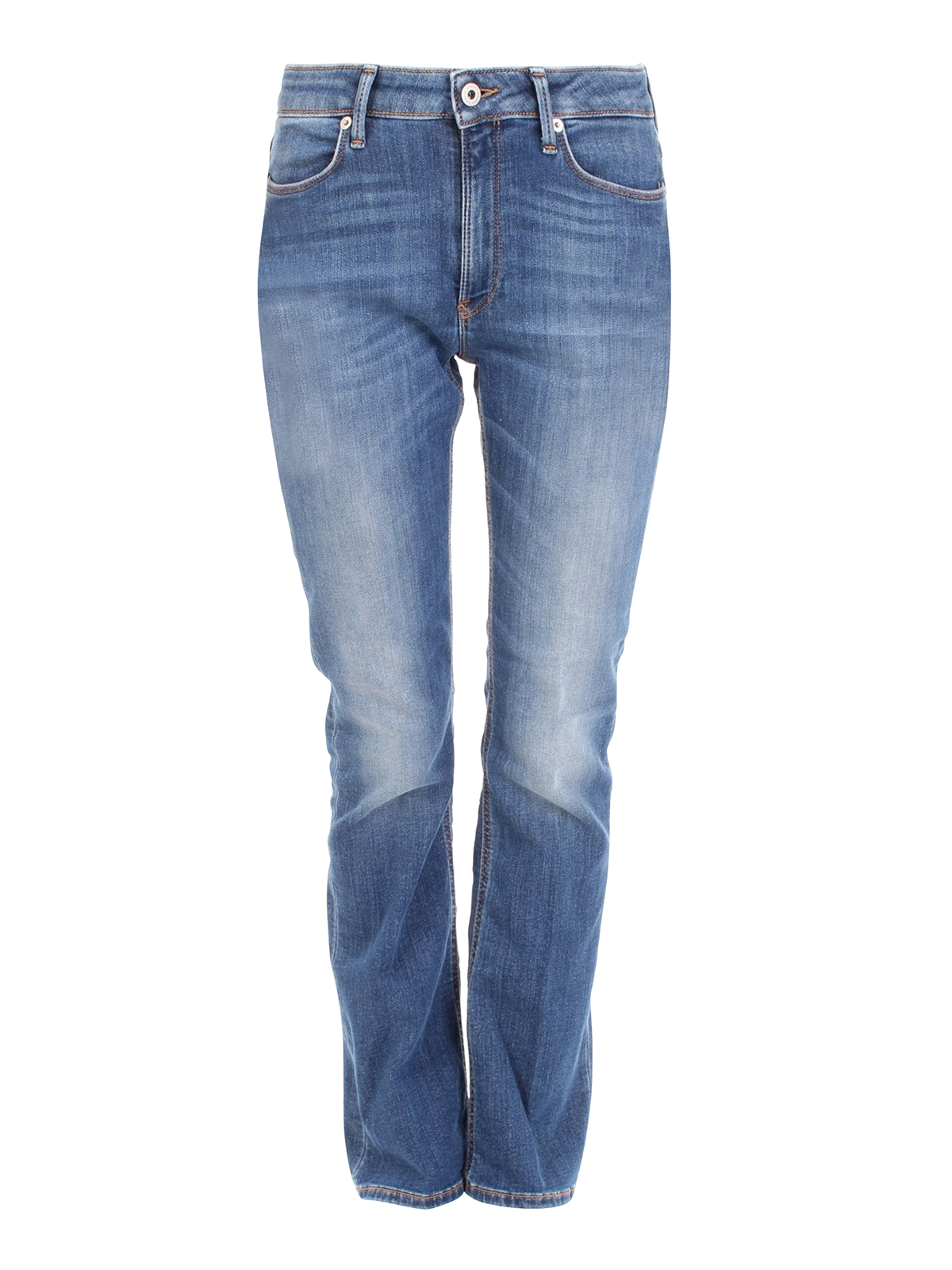 Dondup Charlotte Superskinny Bootcut Jeans In Medium Wash | ModeSens