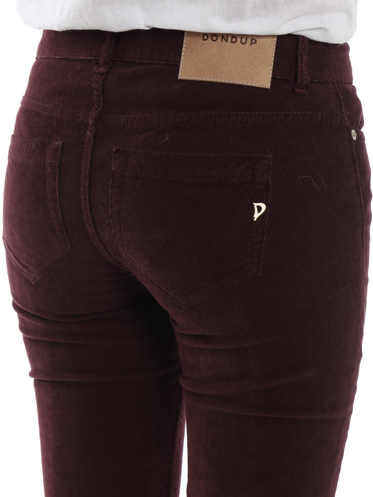 corduroy skinny trousers