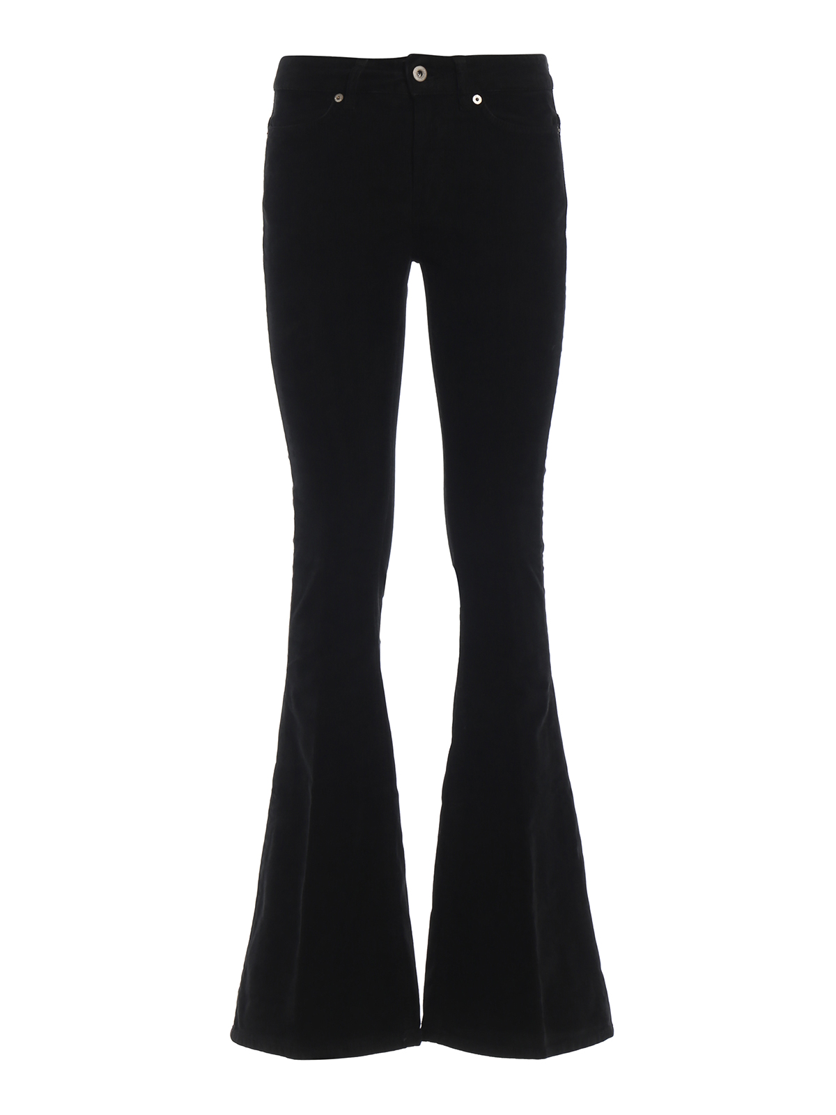 Akon corduroy flared trousers 
