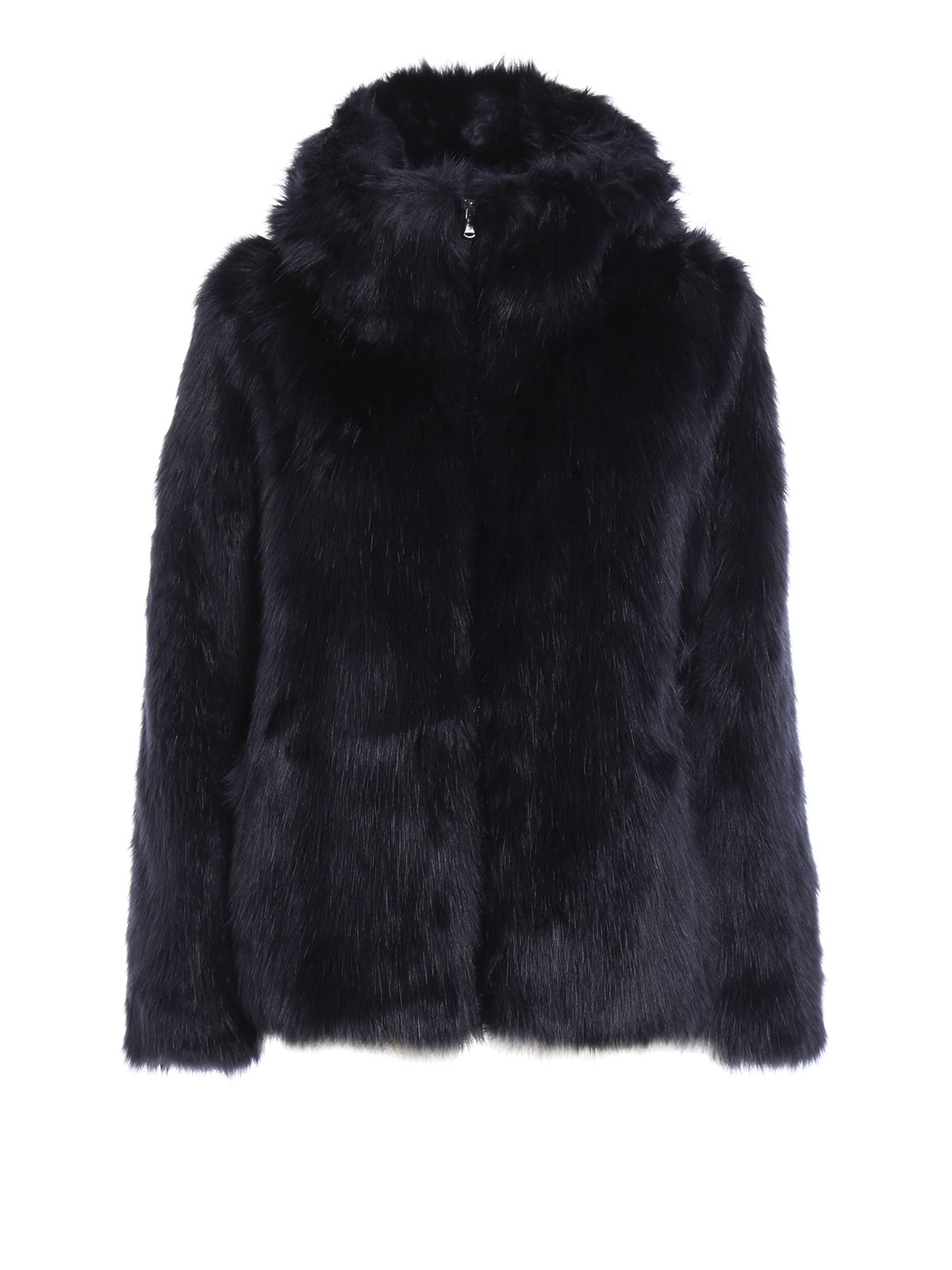 Dondup - Emilee faux fur hooded jacket - Fur & Shearling Coats ...