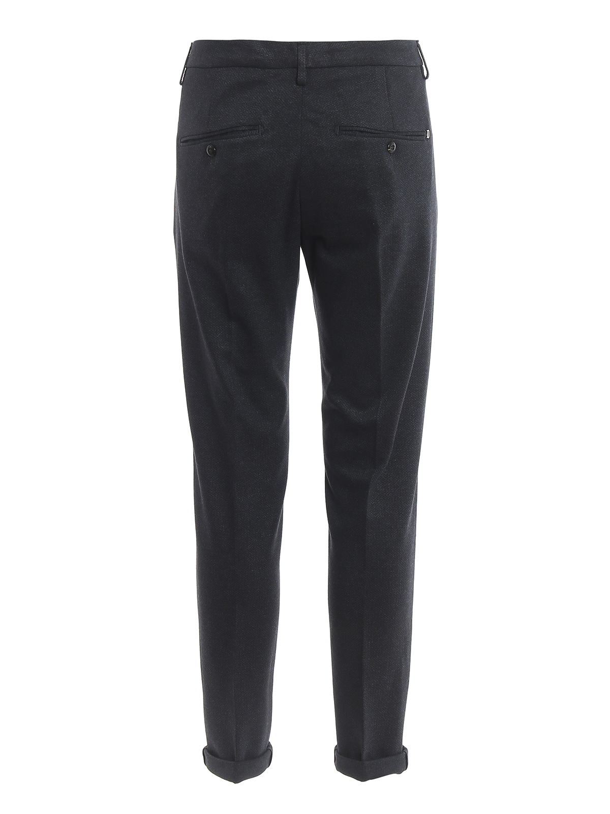 Casual trousers Dondup - Gaubert jacquard trousers 