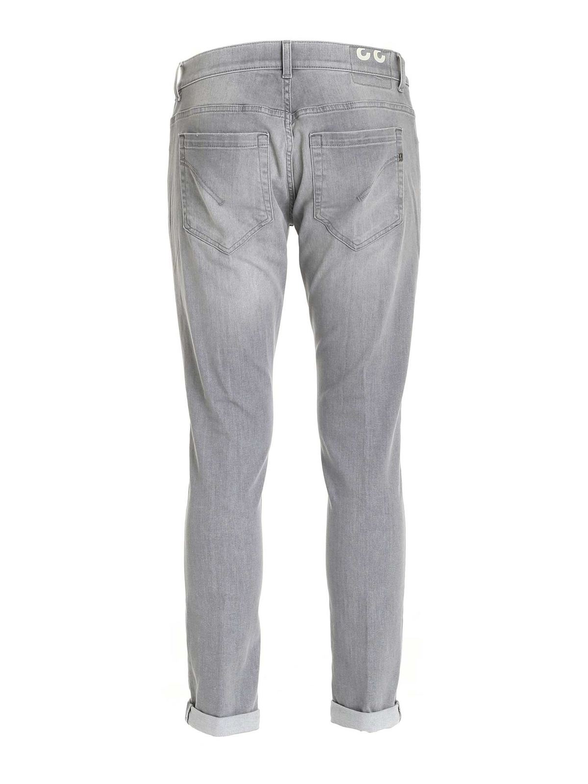 Jeans Rectos Dondup - Vaqueros Rectos - George - UP232DSE294UBA1900