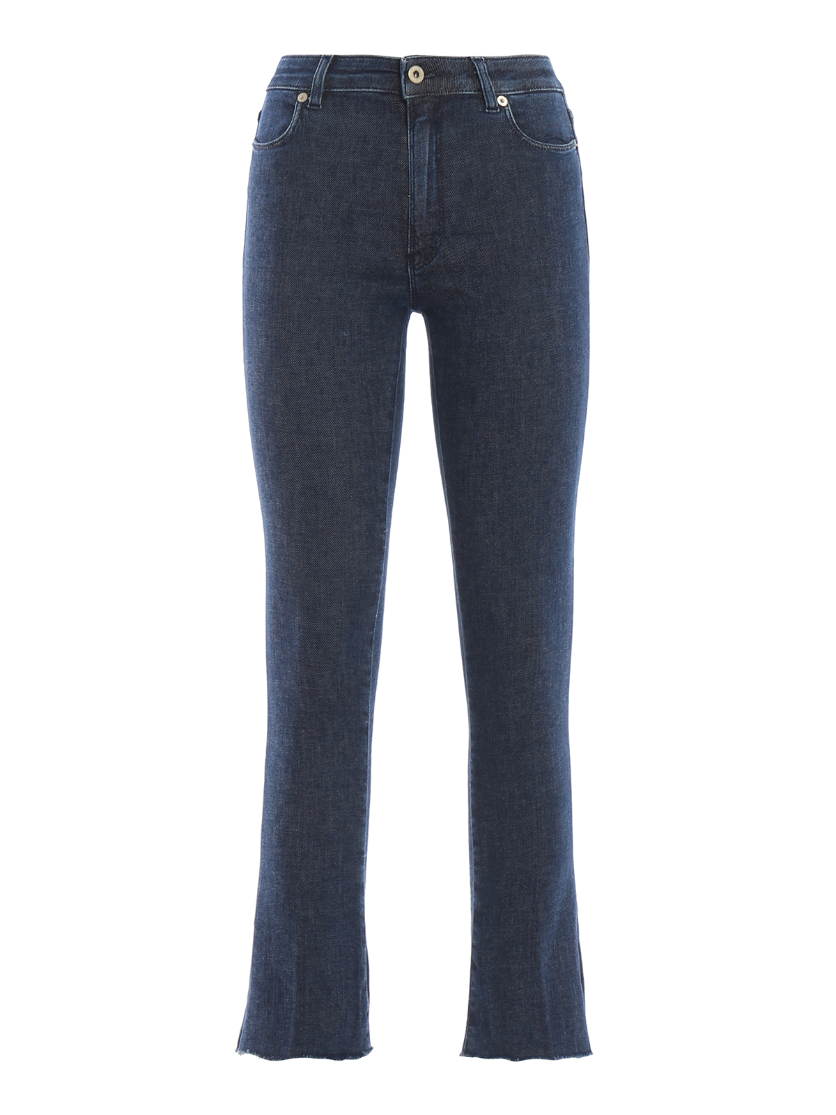 Jeans skinny Dondup - Jeans skinny Ollie bootcut a vita alta -  DP426DS0232DV25800