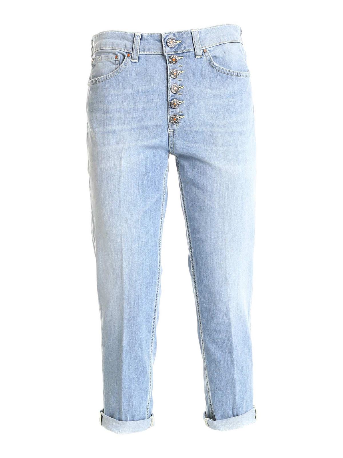 راسته Dondup - Koons Gioiello jeans in light blue - DP268BDS0296DBB7800