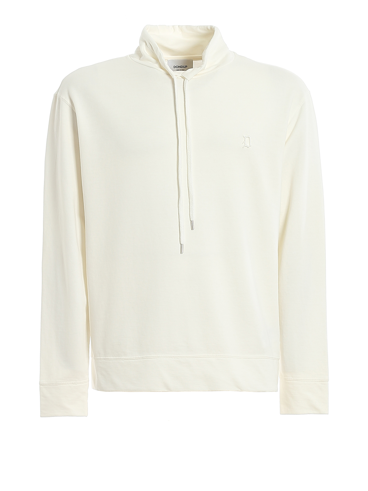 sweater with drawstring