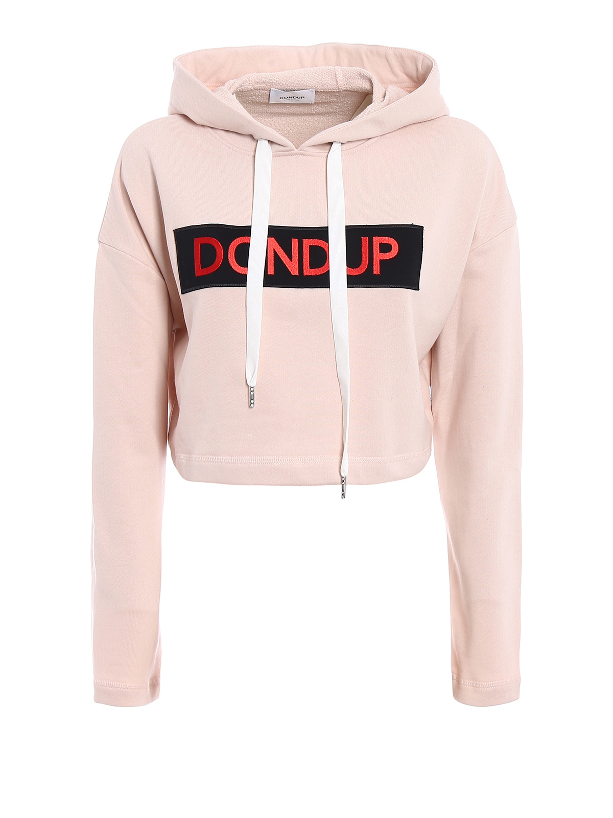 front logo patch cropped hoodie by dondup sweatshirts sweaters ikrix front logo patch cropped hoodie by dondup sweatshirts sweaters ikrix