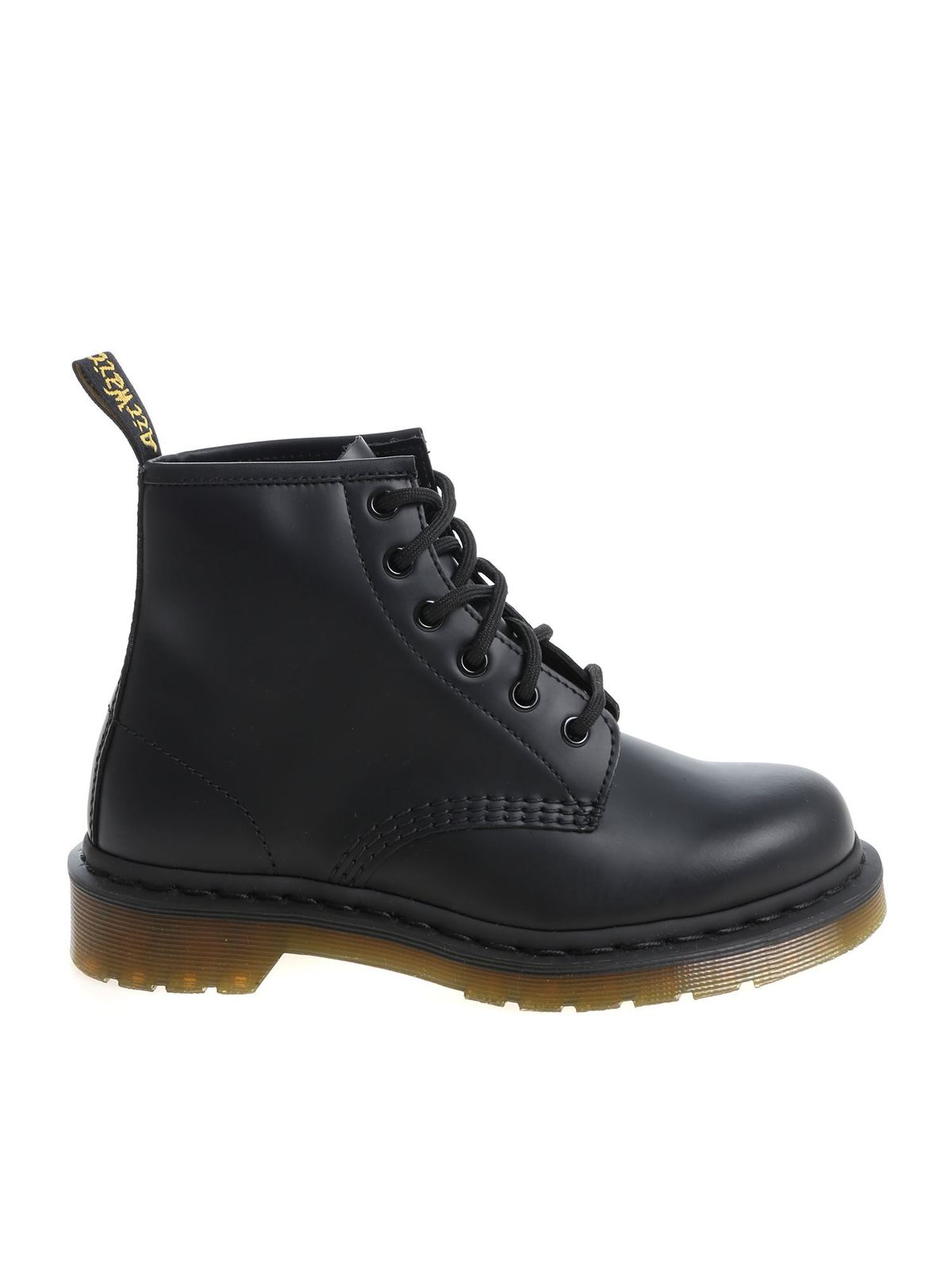 DR. MARTENS' 101 LEATHER ANKLE BOOTS