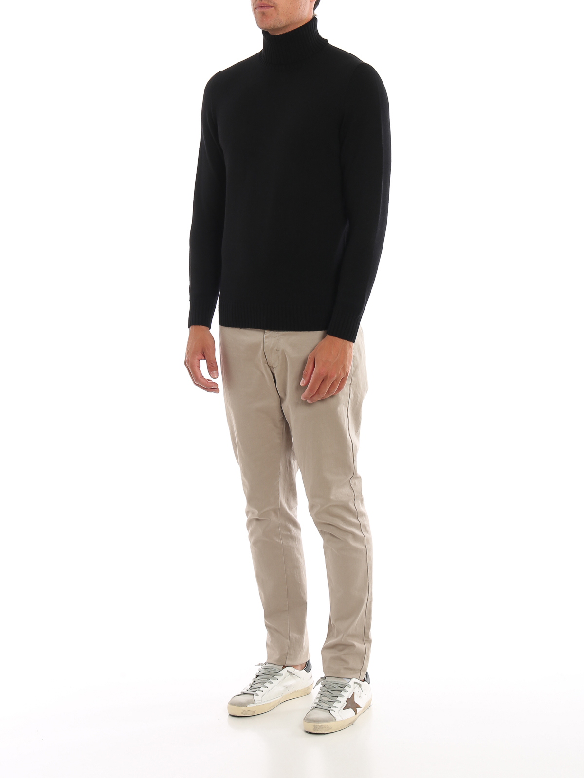HERON PRESTON CTNMB - Maglietta con collo alto nera