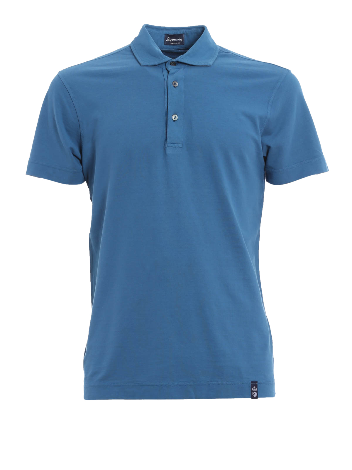 Poloshirt Fur Herren Hellblau von Drumohr Poloshirts Poloshirt Fur Herren Hellblau von Drumohr Poloshirts