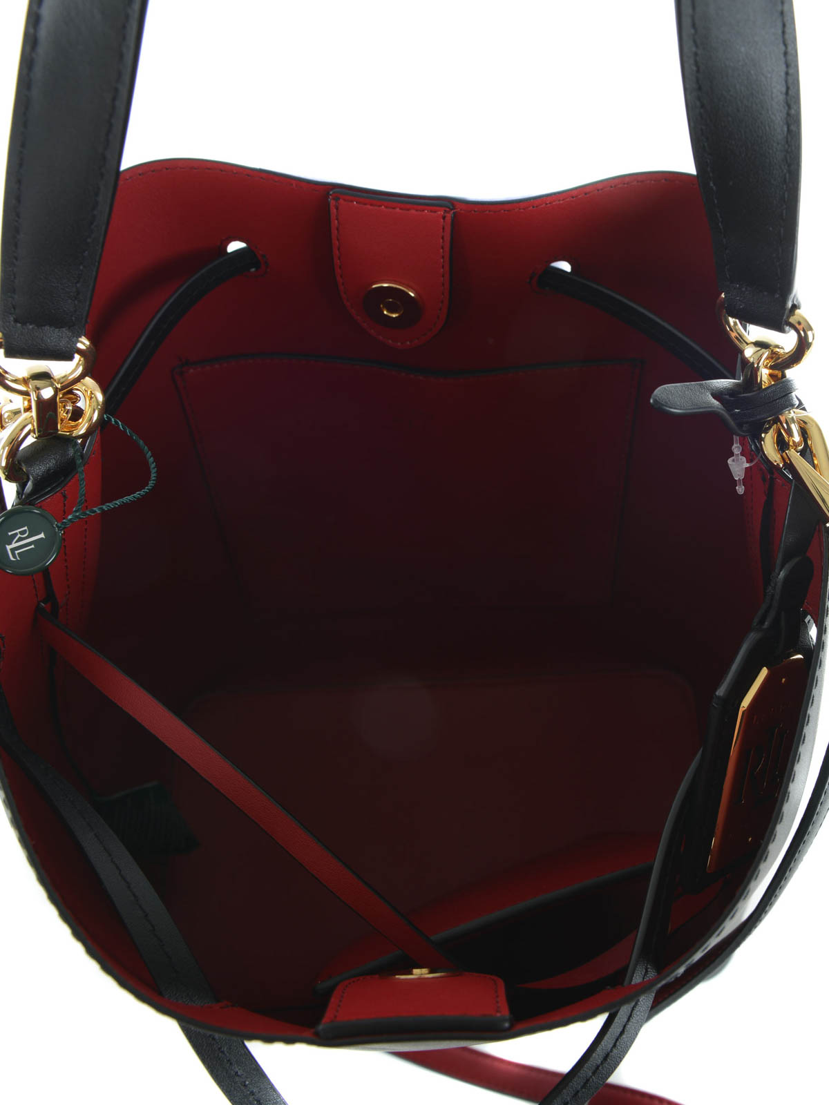 ralph lauren burgundy bucket bag Online Sale