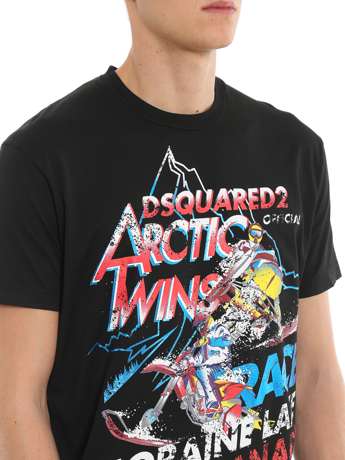 dsquared arctic twins t shirt