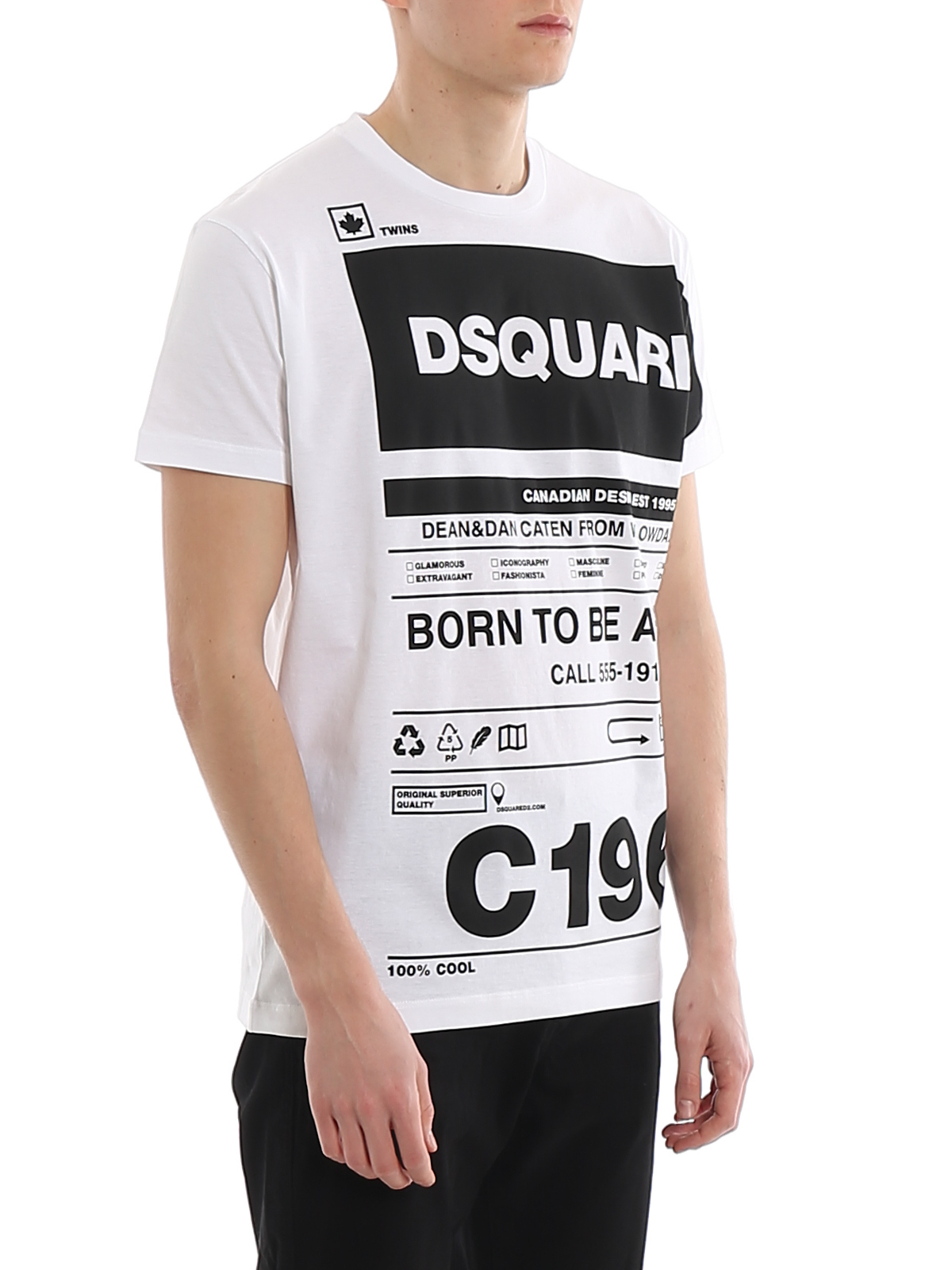 t shirt sans logo c est un dsquared