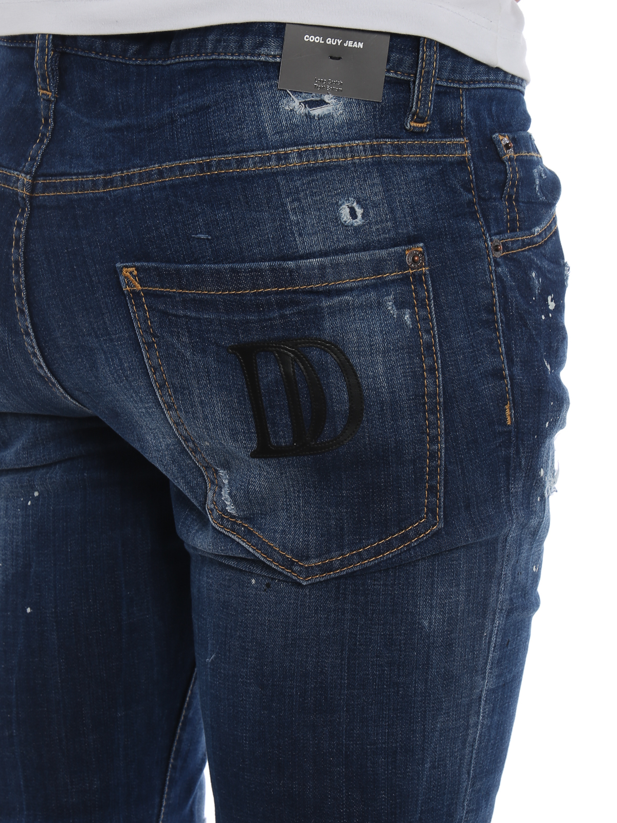 dsquared jean patch