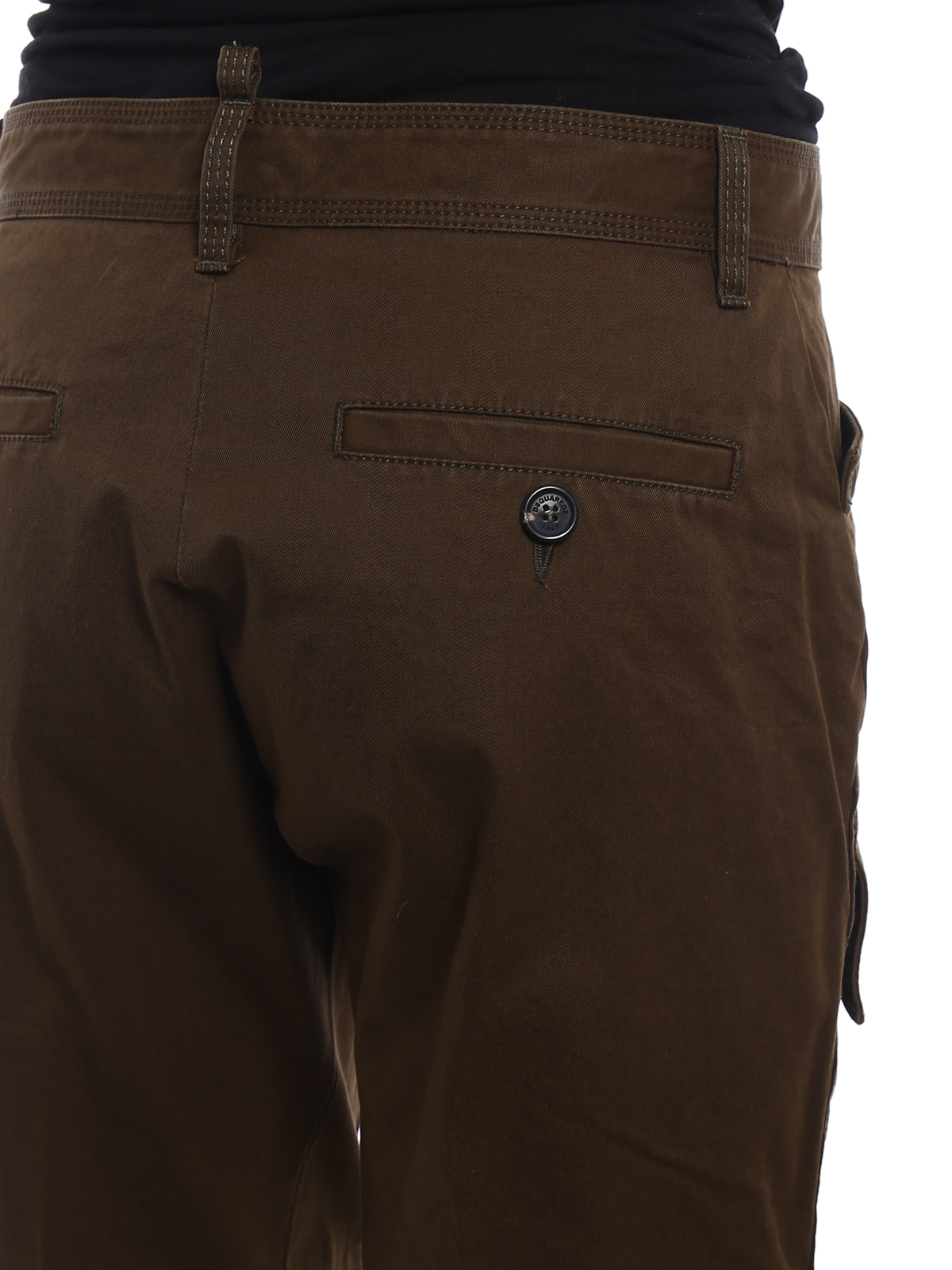 cropped cargo trousers