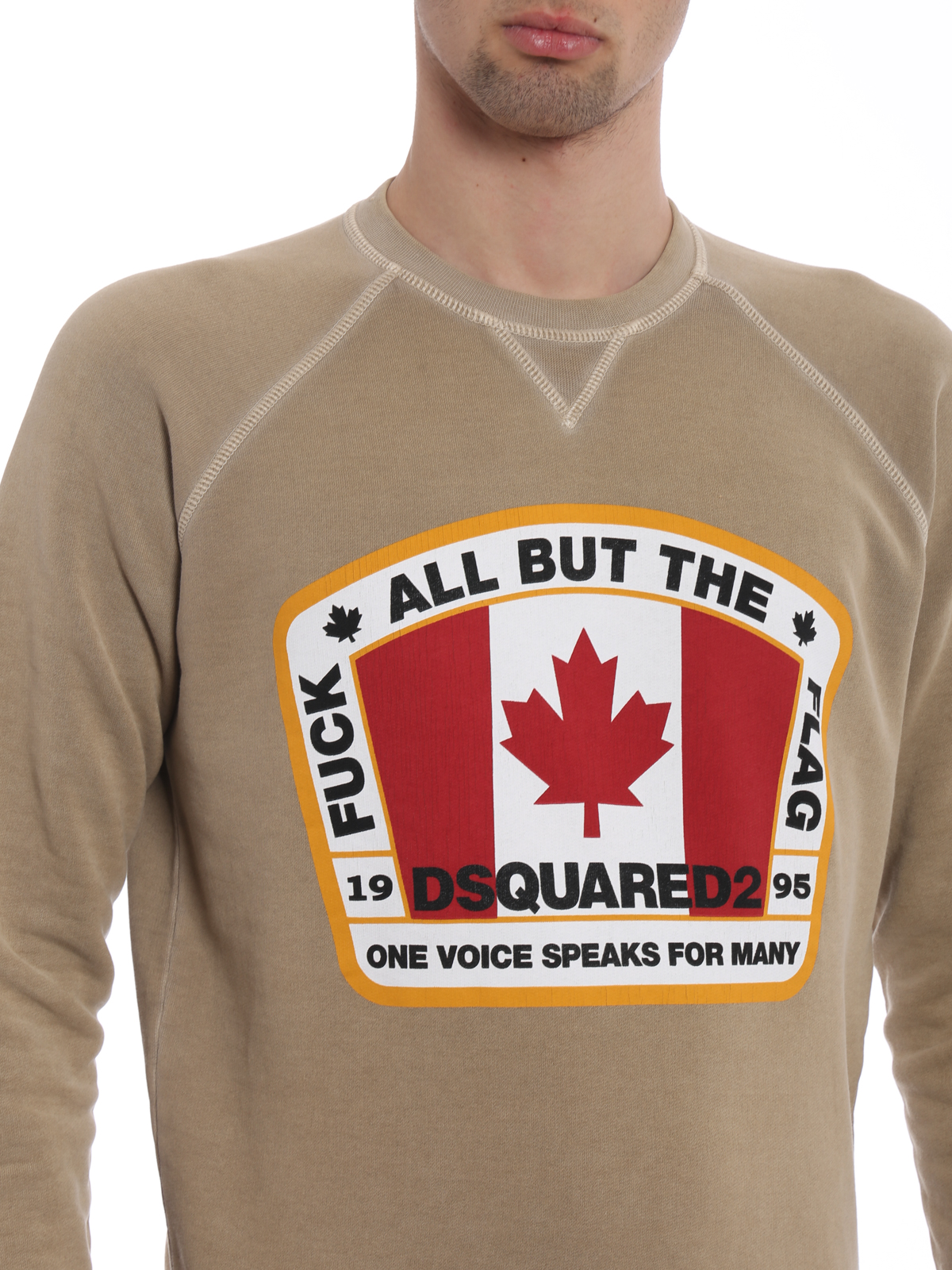 dsquared2 canada flag sweatshirt