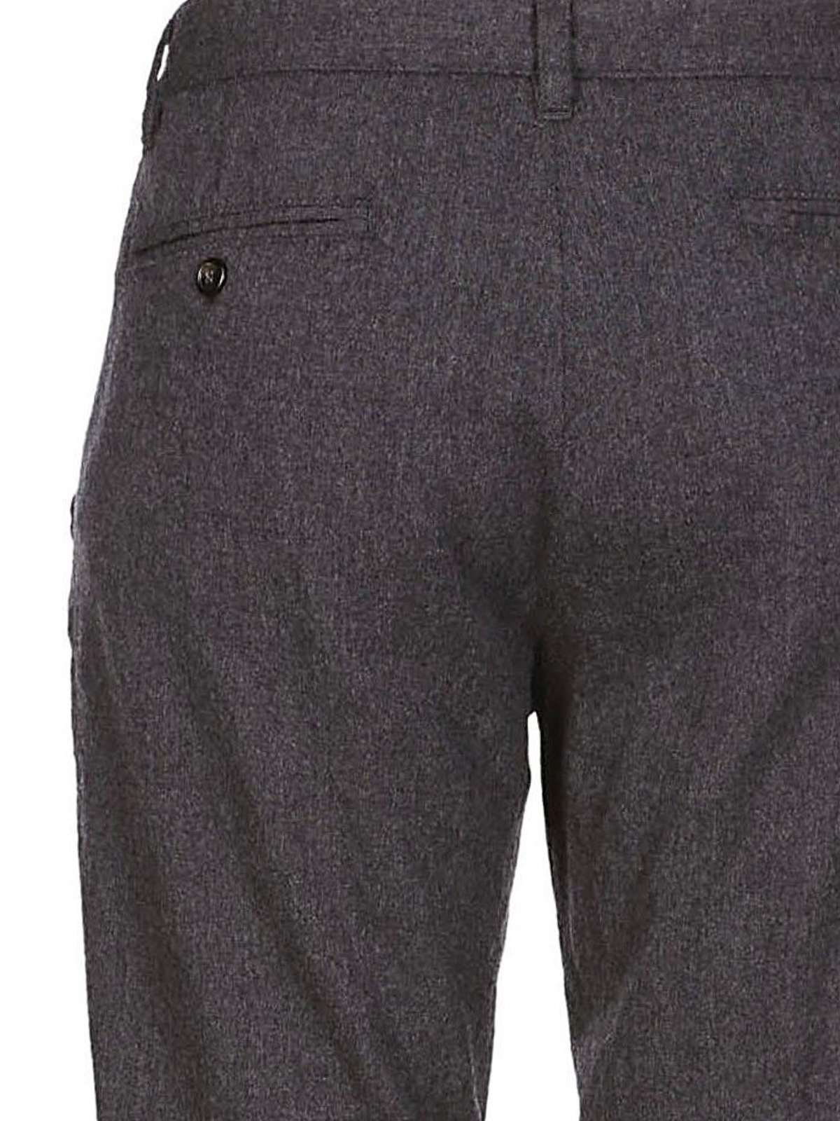 Casual trousers Dsquared2 - Dan Elastic Fit wool trousers 
