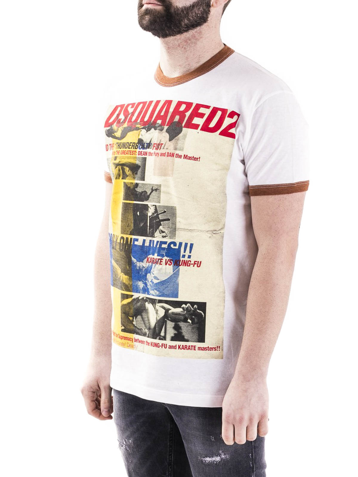 T-shirts Dsquared2 - Karate vs Kung-fu 