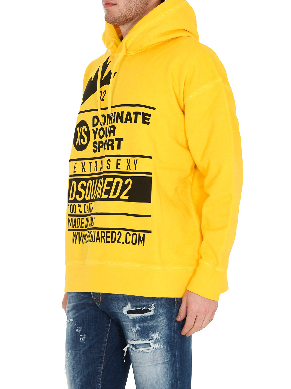 conjunctie Iedereen Roux Sweatshirts & Sweaters Dsquared2 - Printed logo hoodie - S74GU0489S25030174