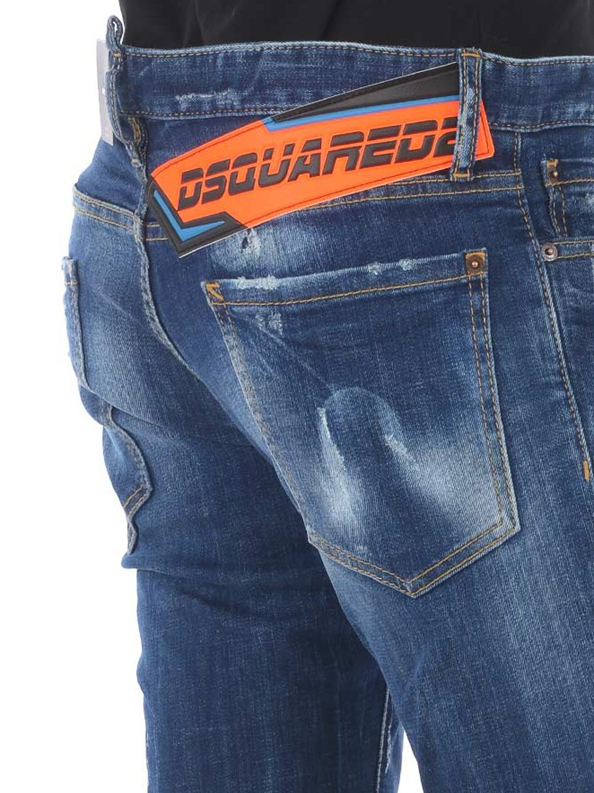 jeans dsquared2 avec patch