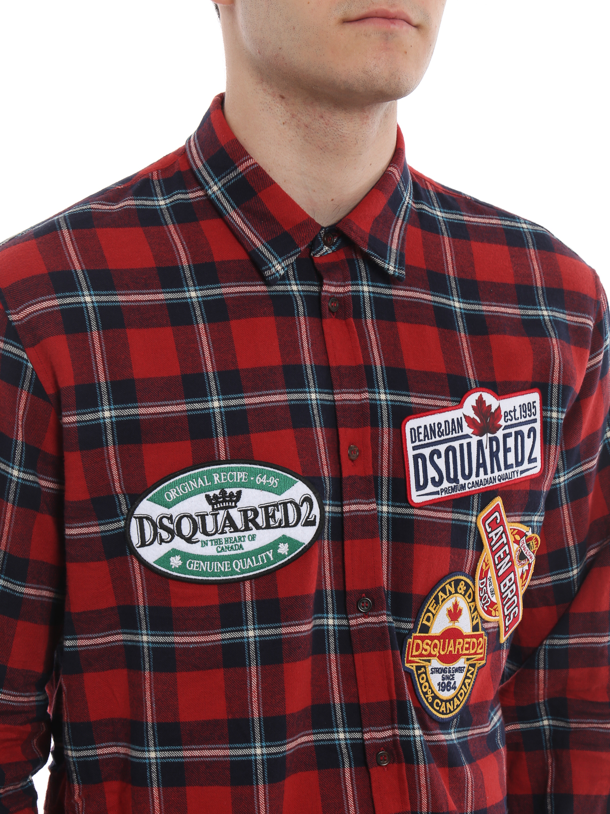 Shirts Dsquared2 - Tartan shirt with 