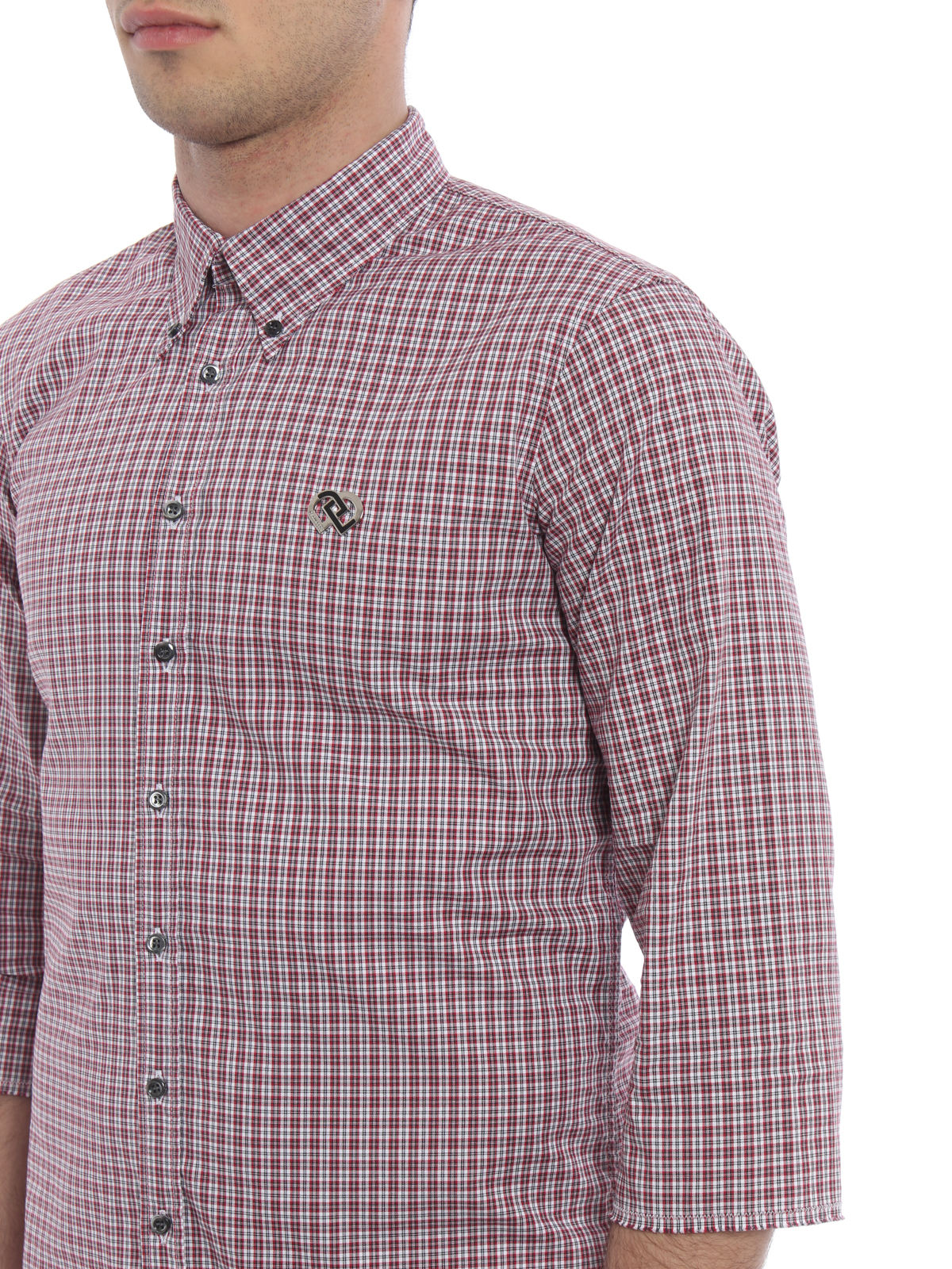 dsquared2 checked shirt