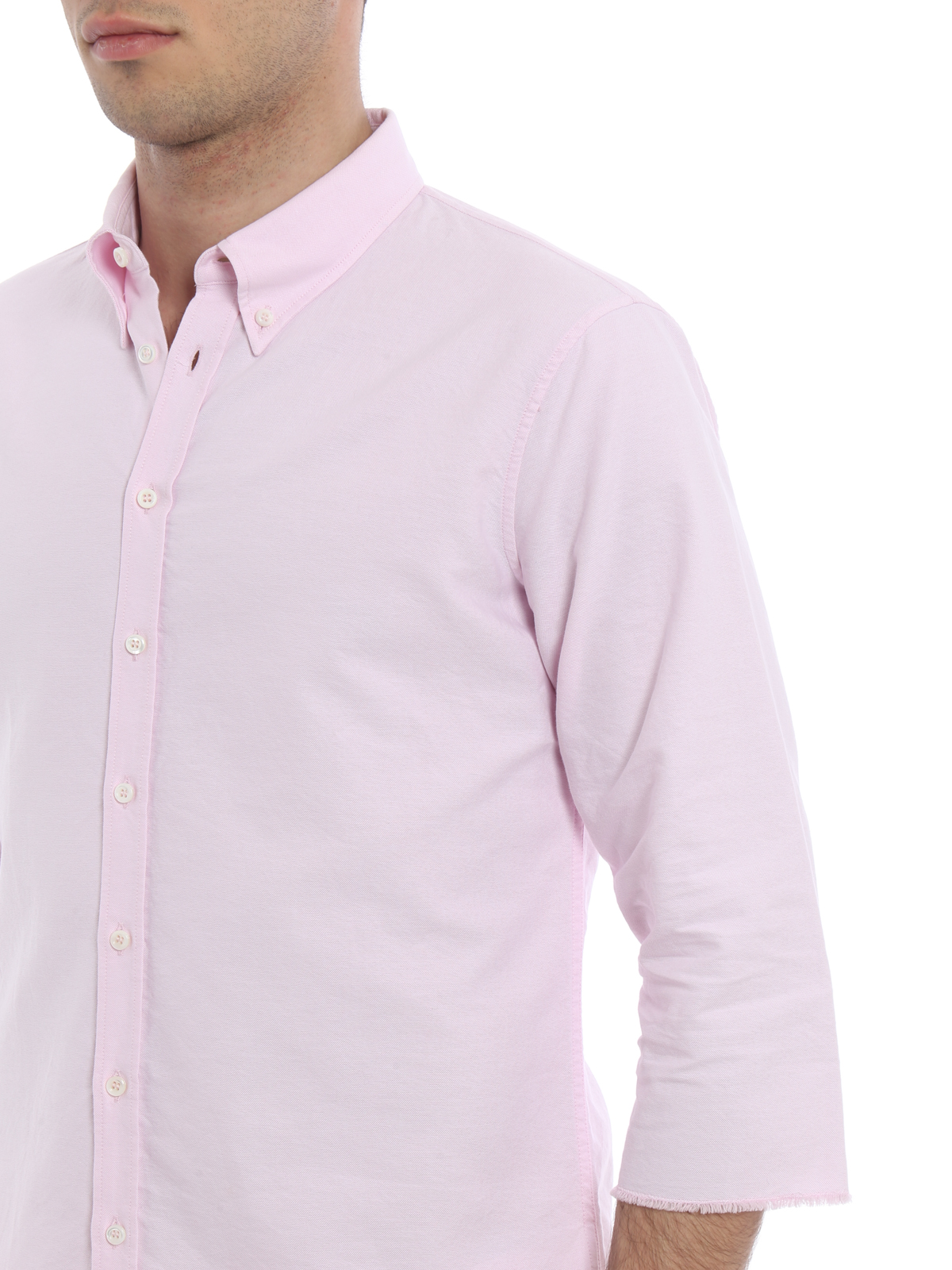 quarter button down shirt